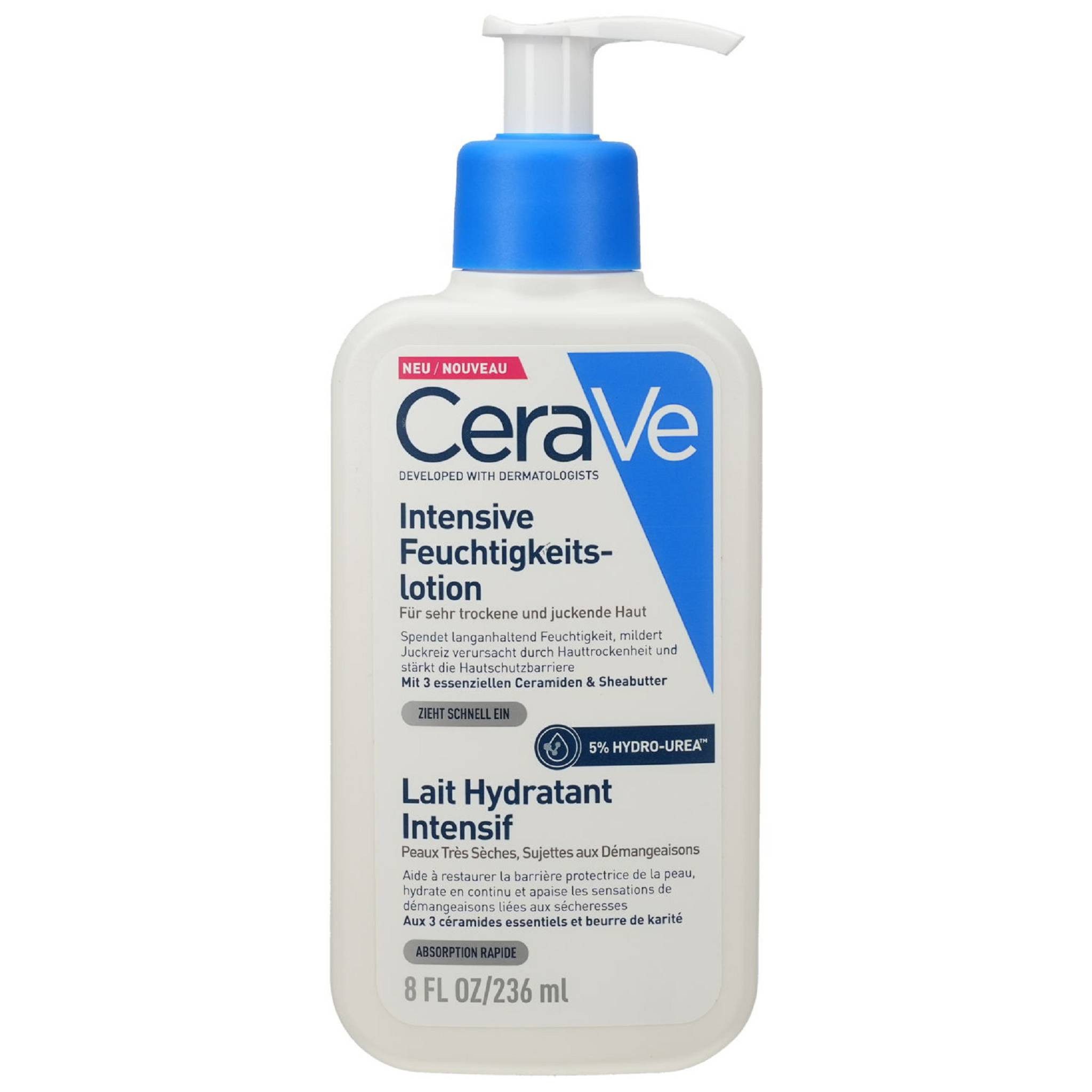CeraVe Feuchtigkeitscreme Intensive Feuchtigkeitslotion 236ml PZN 19557900
