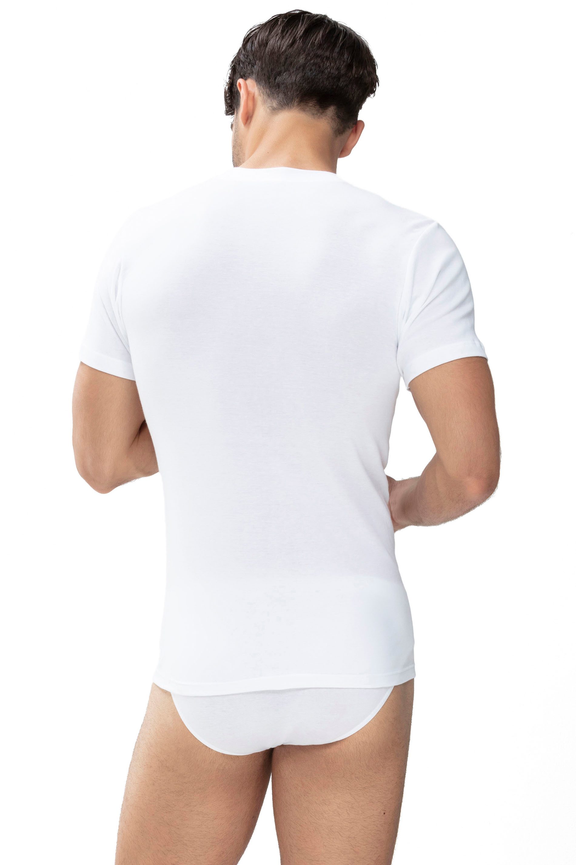 Mey Unterziehshirt Casual Cotton (K) Eingesetzter Halsabschluss