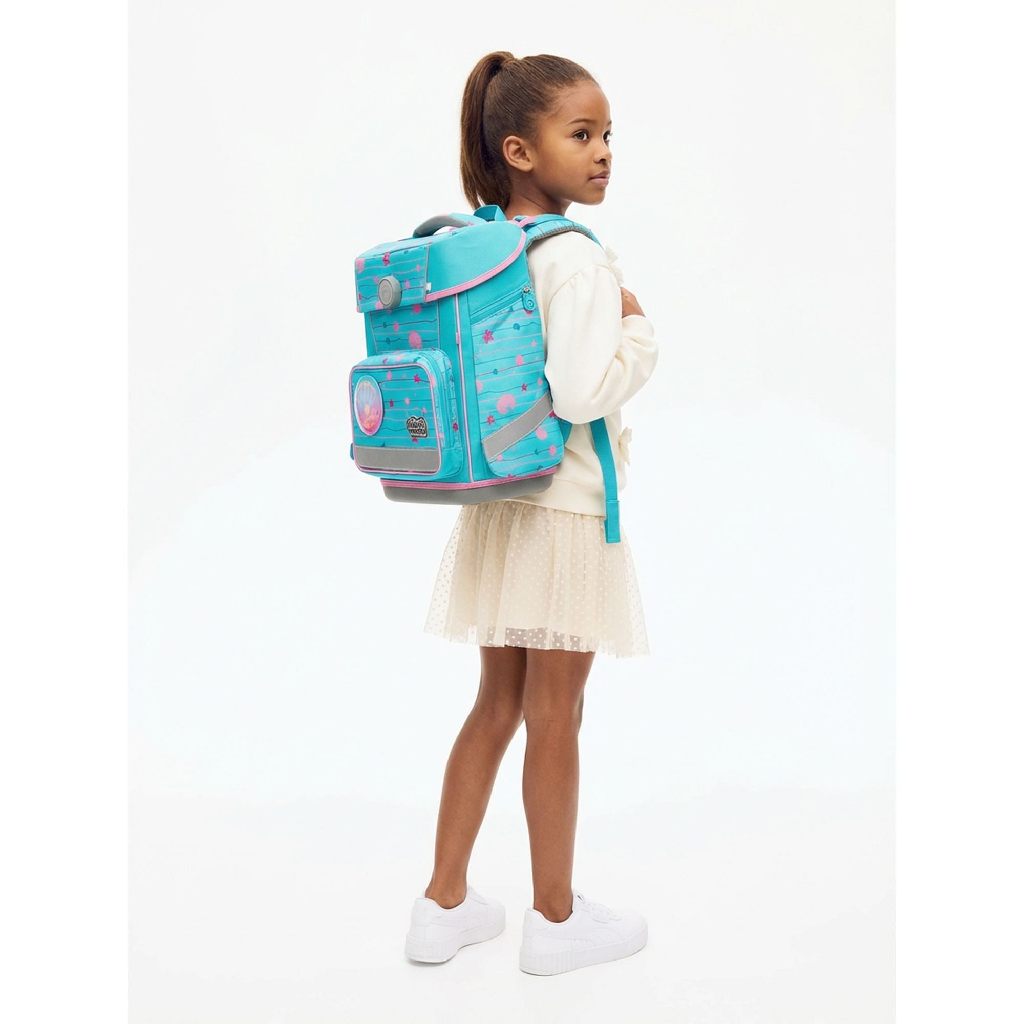 SCHOOL-MOOD® Schulranzen Champion Maxx (6-tlg), Polyester