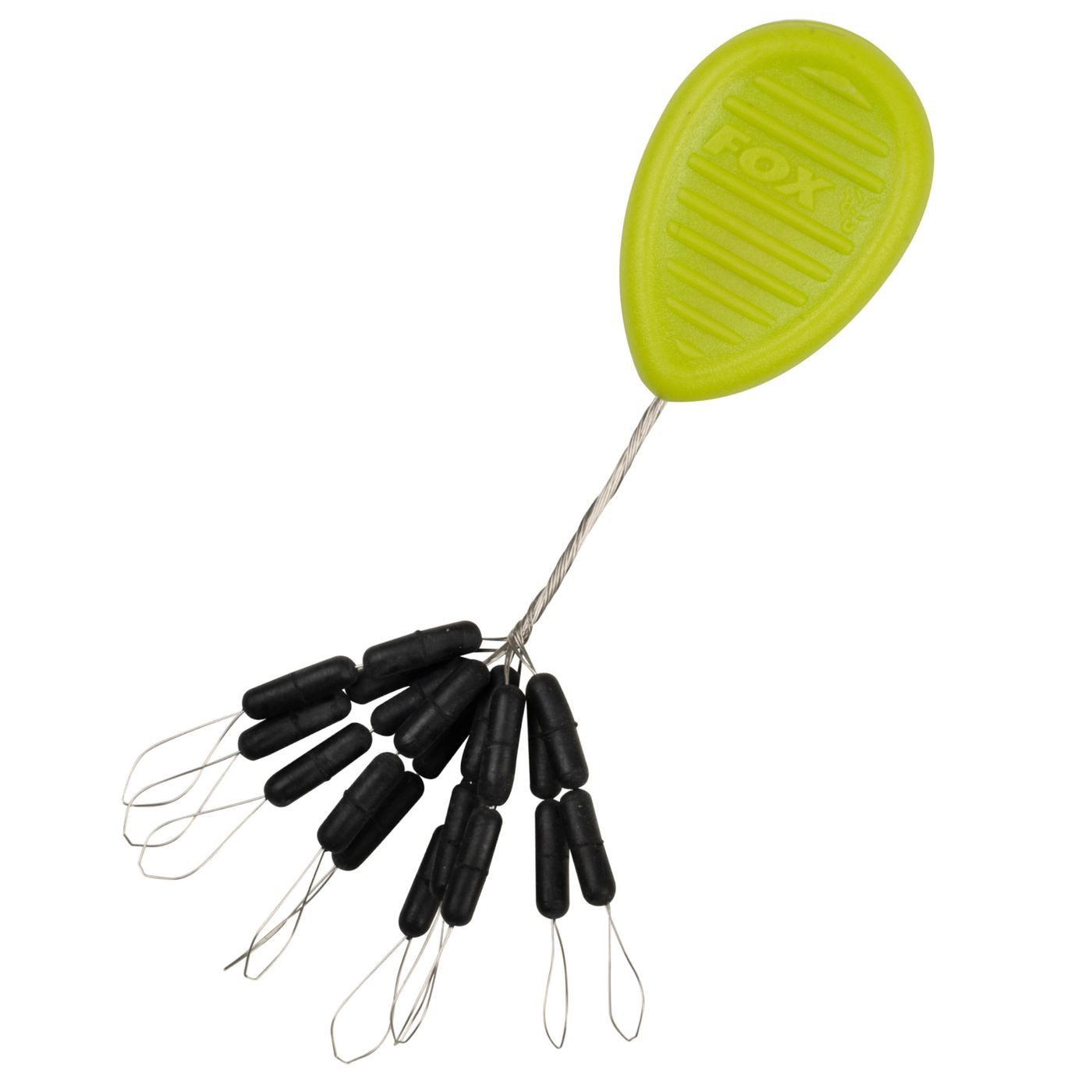 Fox Rage Шнуровий стопор Fox Rage Predator Braid Stops Black - 10 Stopper