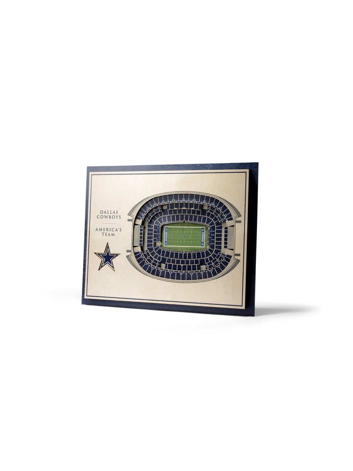 Dallas Cowboys Wanddekoobjekt Dallas Cowboys 5-Layer 3D Stadium View