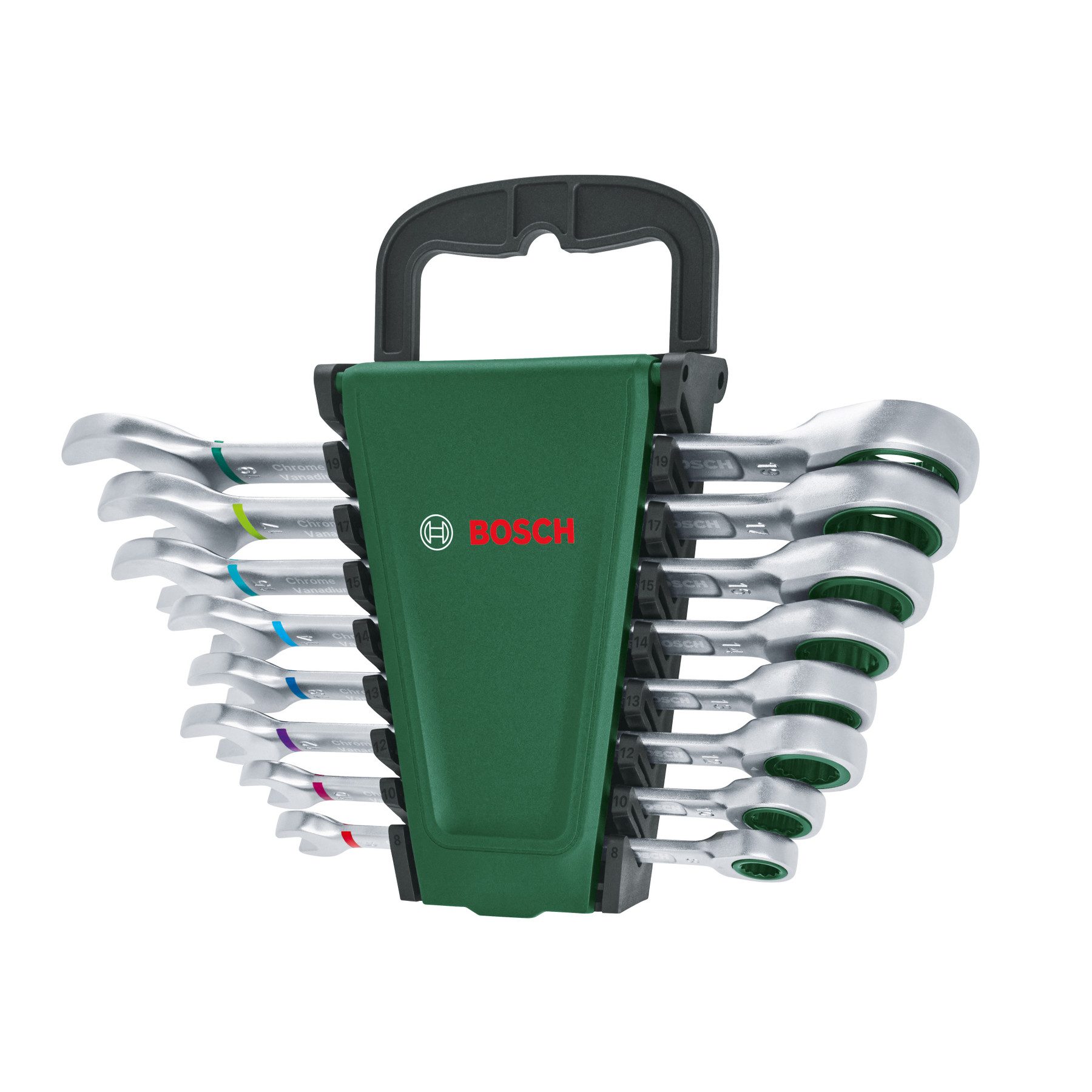 BOSCH Schraube BOSCH Gabel-Ratschenring-Schlüsselssatz, 8-teilig günstig online kaufen