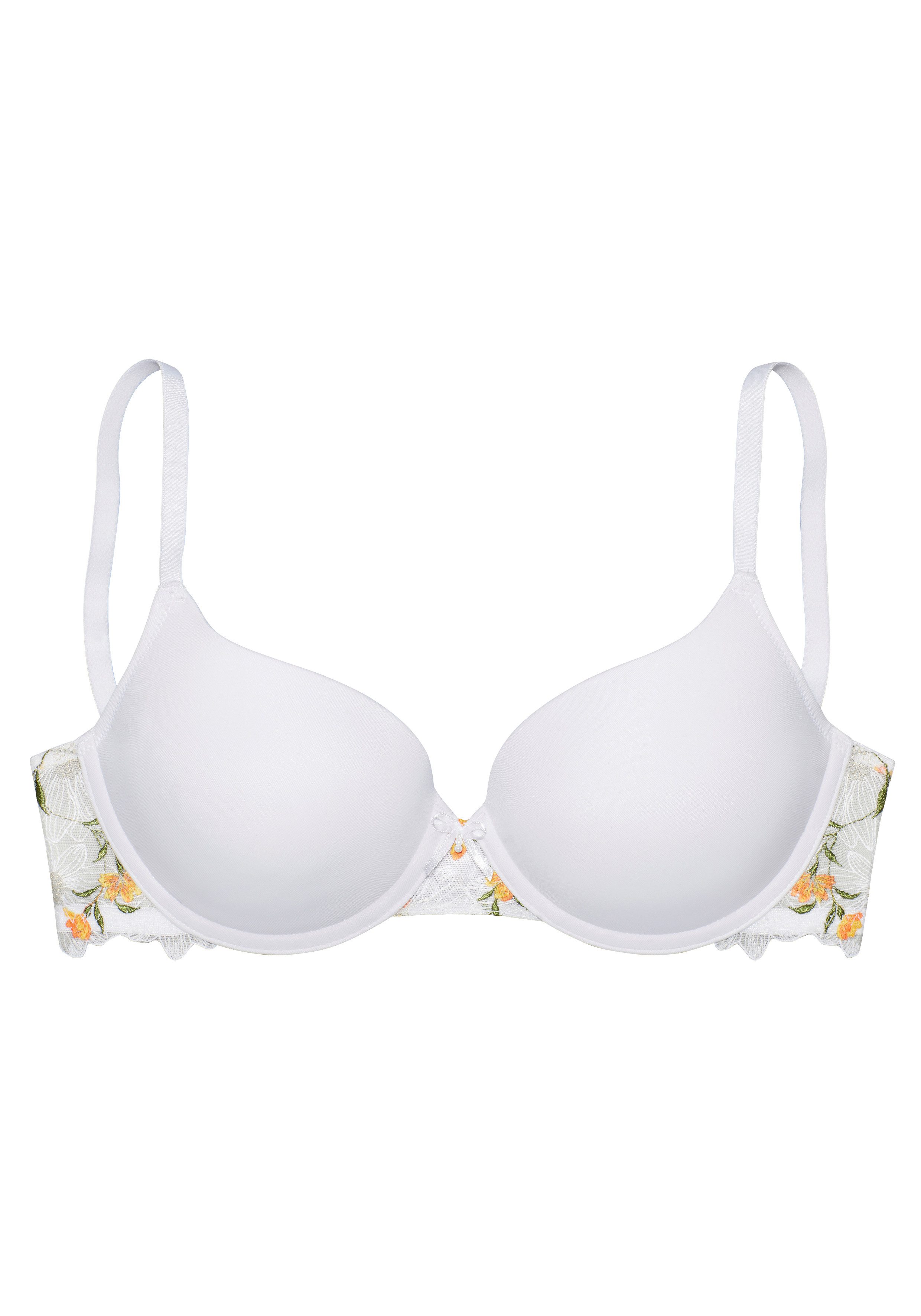 LASCANA Schalen-BH mit entzückender Rückenpartie aus zarter Stickereispitze, sexy Dessous