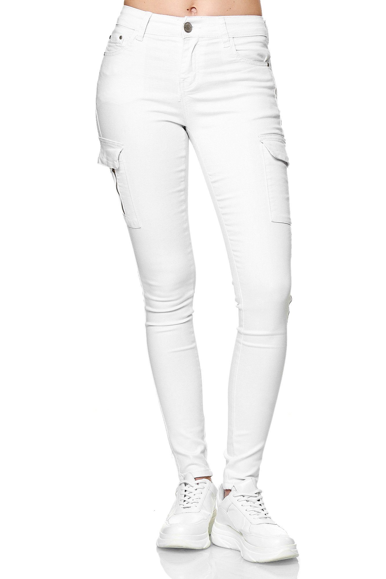Elara Cargohose Elara Damen Cargo Jeans günstig online kaufen