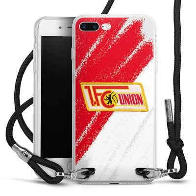 DeinDesign Handyhülle Offizielles Lizenzprodukt 1. FC Union Berlin Logo, Apple iPhone 7 Plus Handykette Hülle mit Band Case zum Umhängen