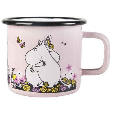 Muurla Kindergeschirr-Set Tasse Mumins Moomin Hug Rosa (370 ml)