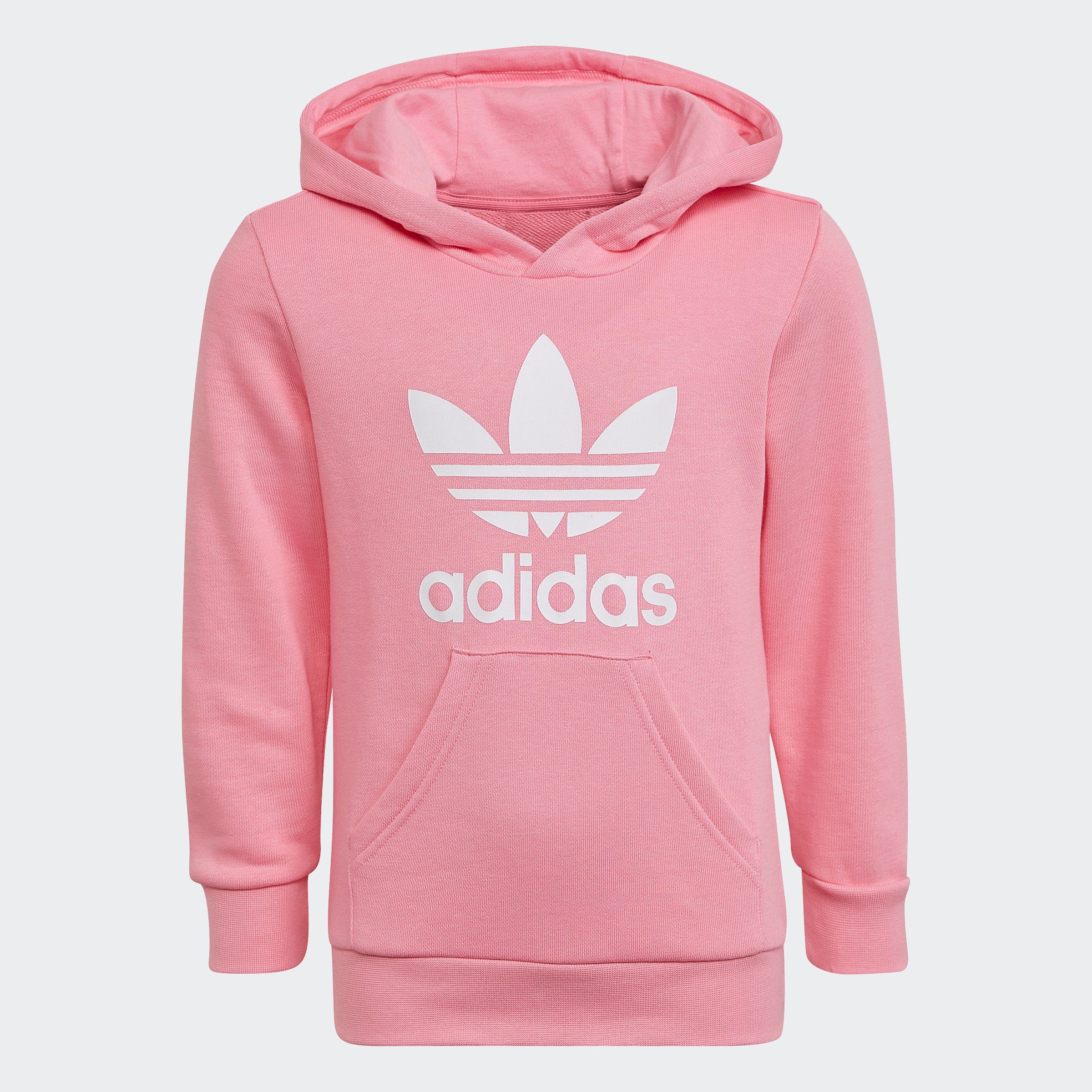 adidas Originals Trainingsanzug ADICOLOR HOODIE Pink (2-tlg) Bliss
