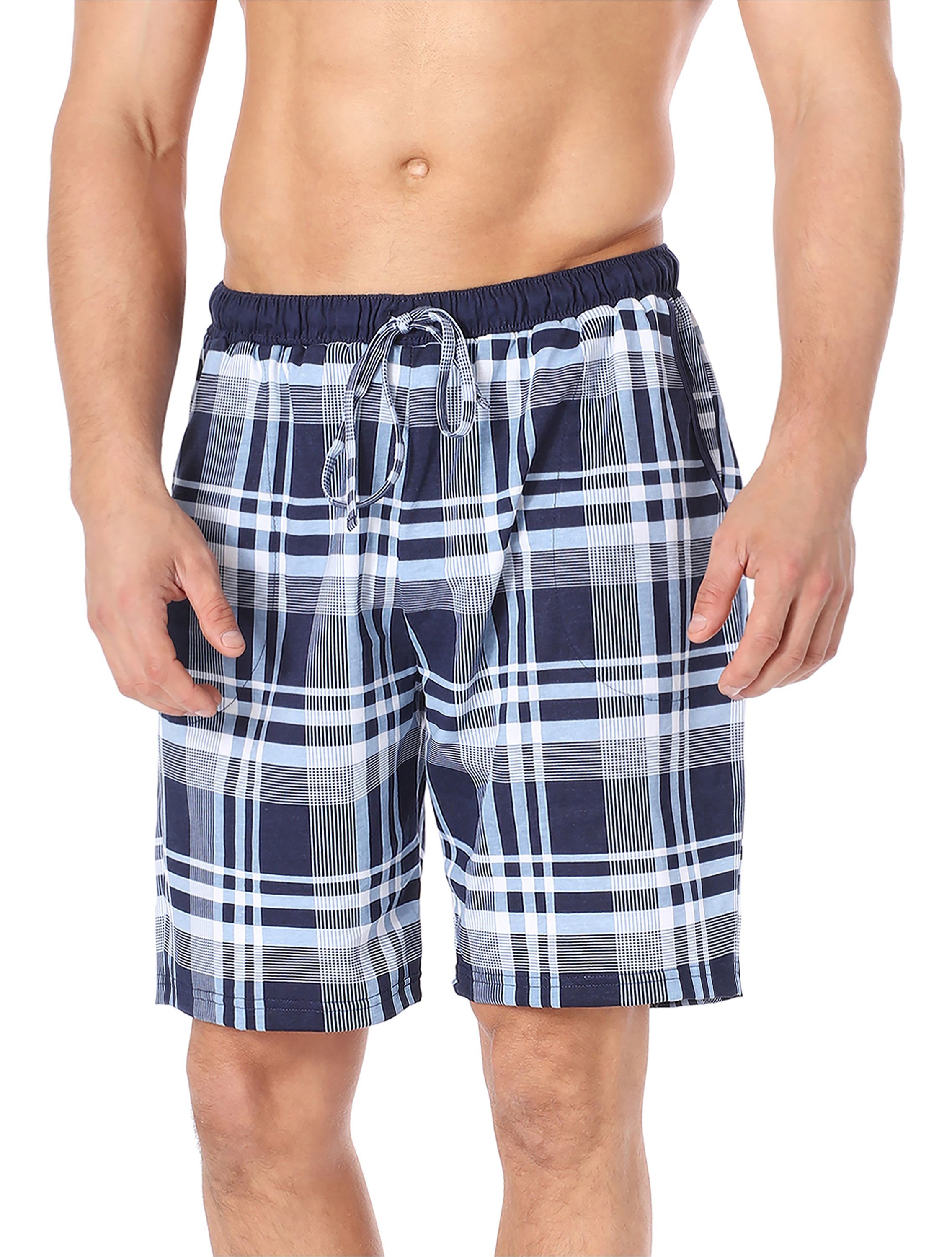 Timone Pyjamashorts Herren Schlafanzughose Kurz TI30-114 günstig online kaufen