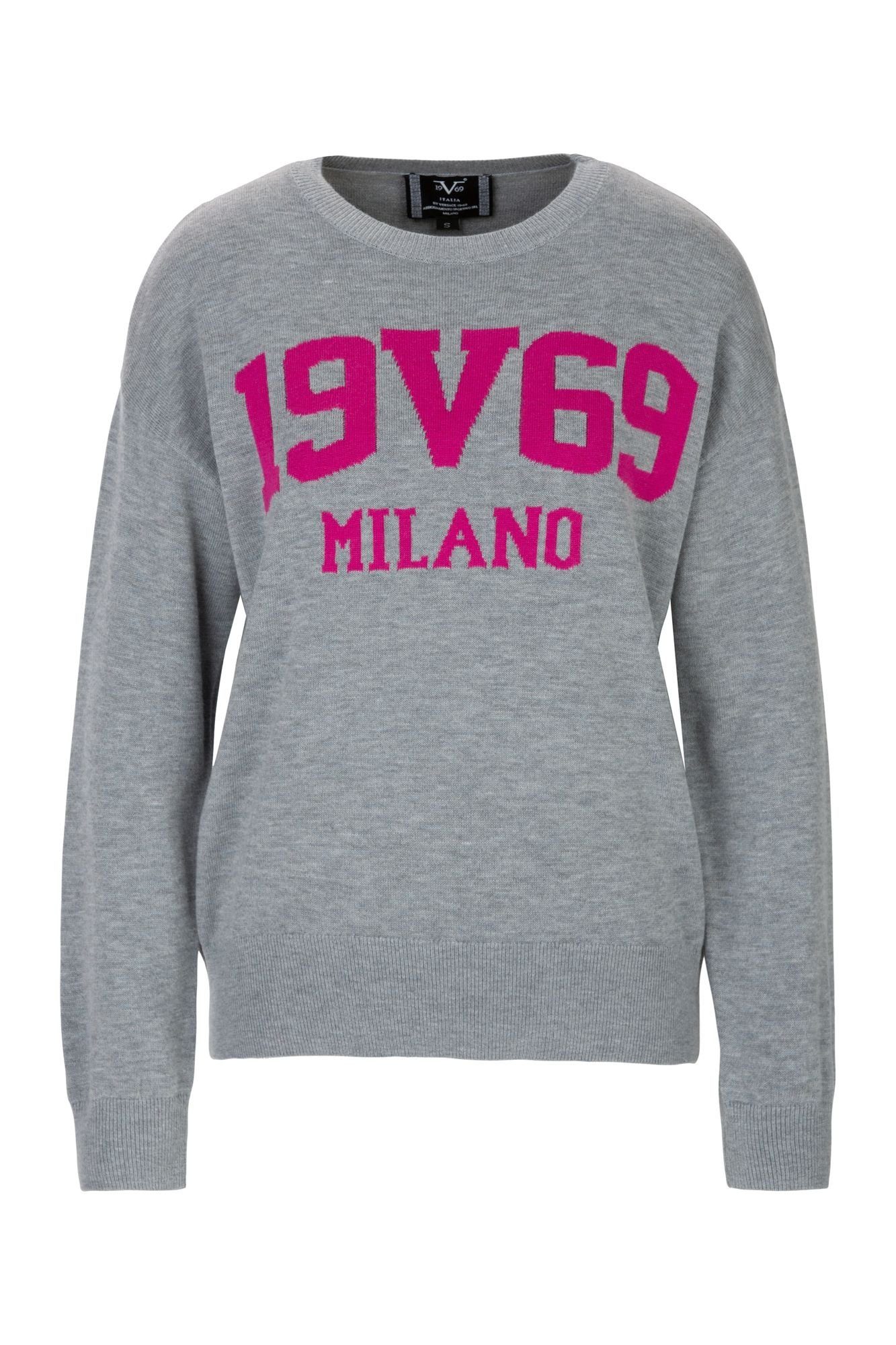 19V69 Italia by Versace Rundhalspullover by Versace Sportivo SRL Alia, Artikelnummer W23WKW66860