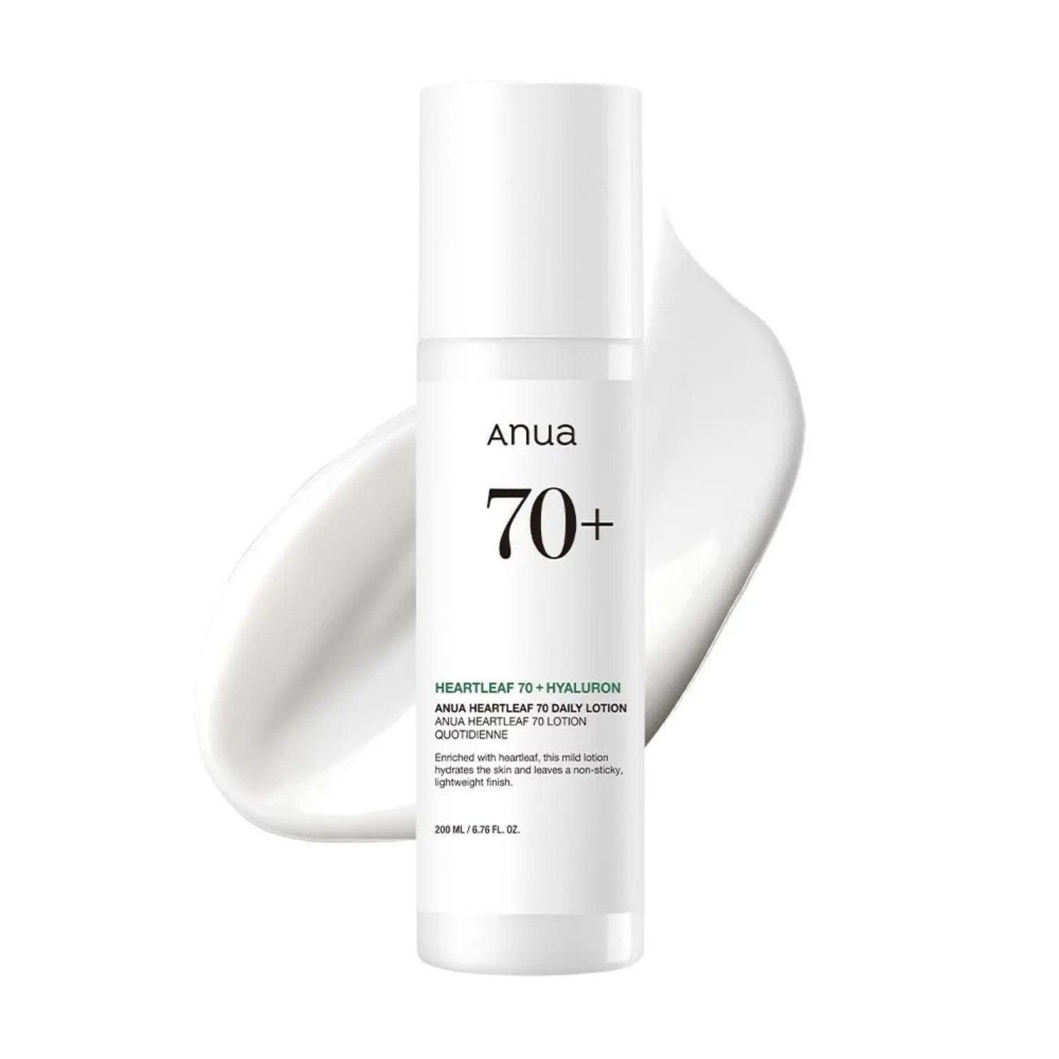 Feuchtigkeitscreme Heartleaf 70% Daily Lotion – Beruhigende Feuchtigkeitspflege