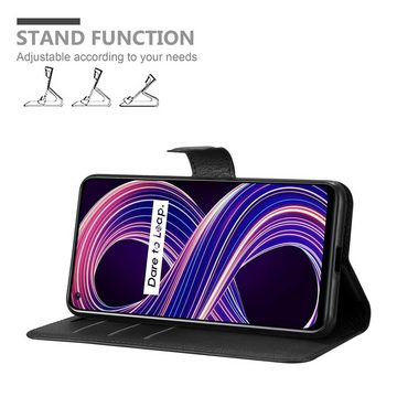 Cadorabo Handyhülle Realme 8 5G / V13 / Q3 / Q3i / Narzo 30 5G Realme 8 5G / V13 / Q3 / Q3i / Narzo 30 5G, Klappbare Handy Schutzhülle - Hülle - mit Standfunktion und Kartenfach