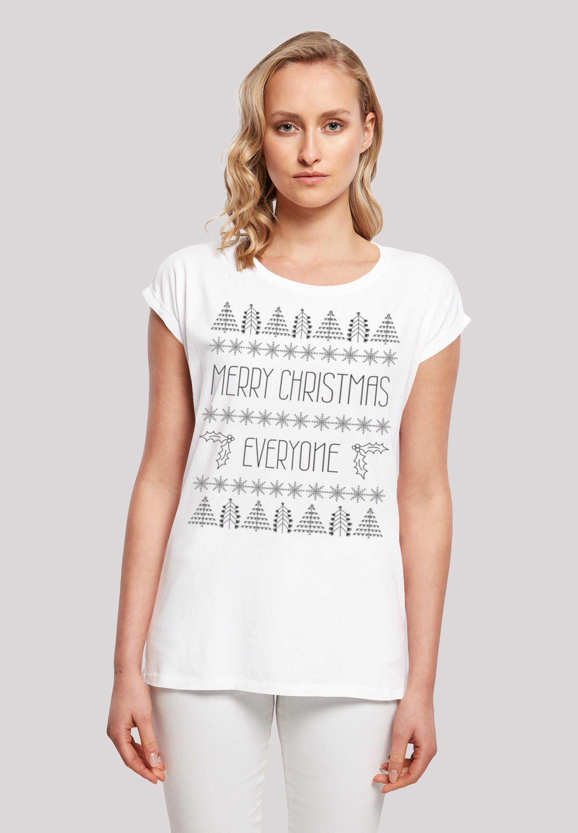 F4NT4STIC T-Shirt "Merry Christmas Everyone Weihnachten", Print günstig online kaufen