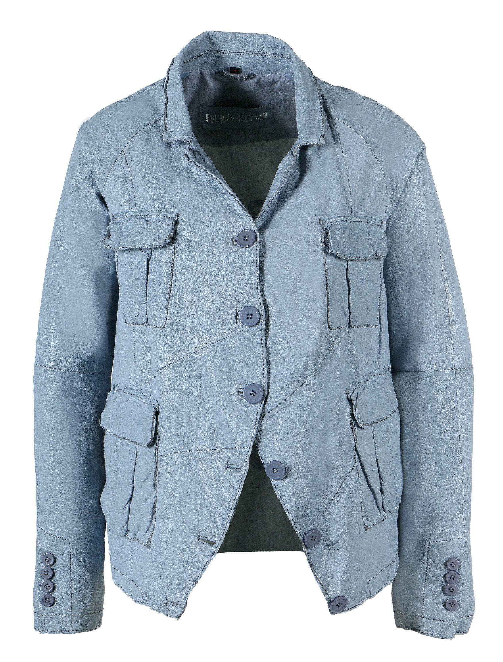 Freaky Nation Lederjacke Light-Hearted!-FN