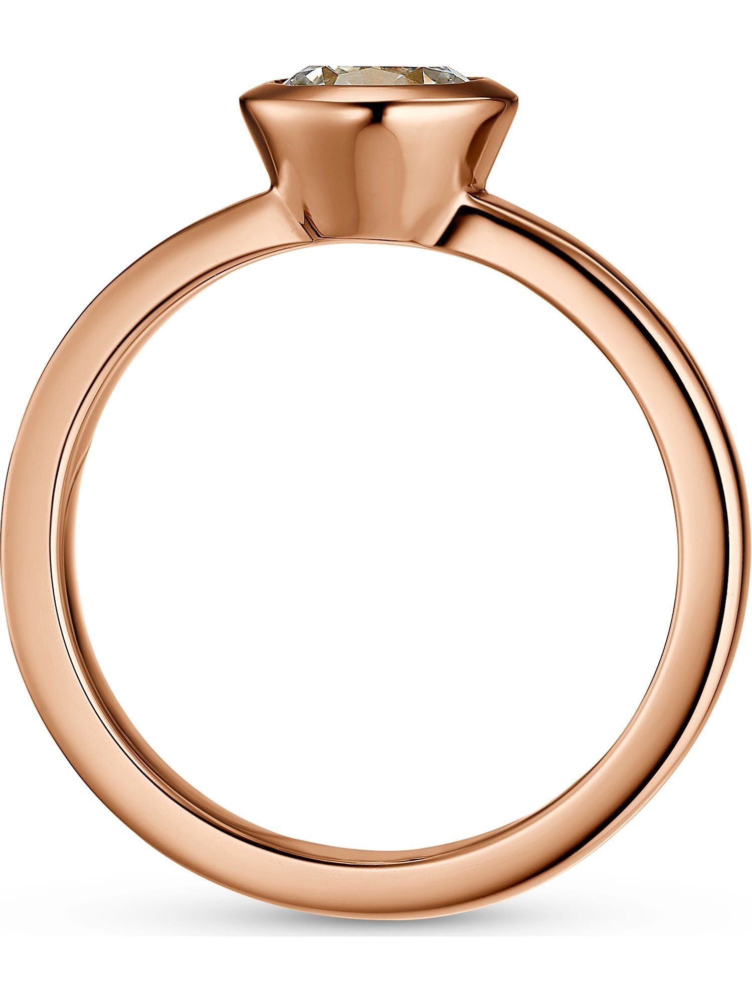 JETTE Silberring JETTE Damen-Damenring 1 Farbstein, günstig online kaufen