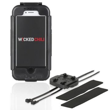 Wicked Chili RainCase für Phone SE 2 (2020), iPhone 8 und 7 Handy-Halterung, (1er Set, passgenau, Wasser Schutz IPx4, mit Ladekabel- und Köpfhörer Buchse)
