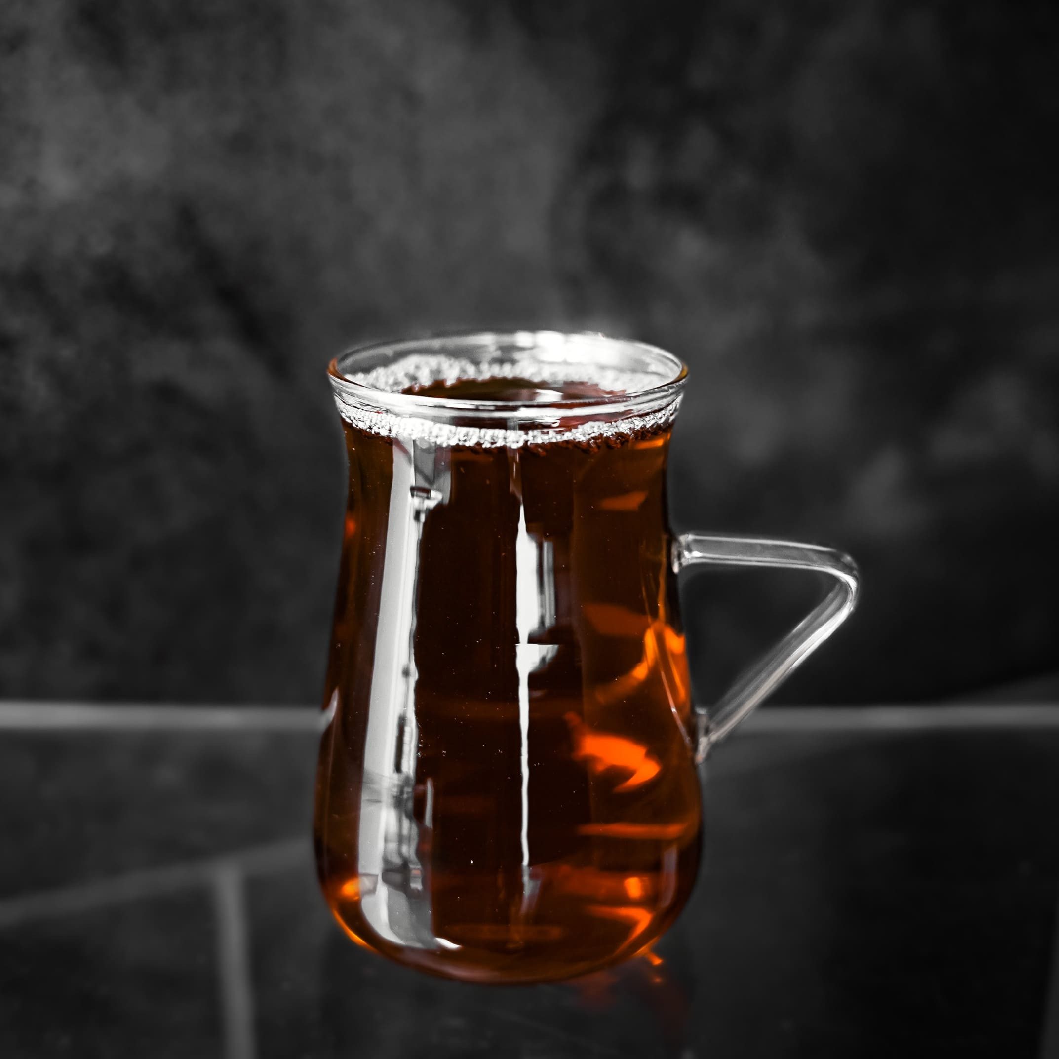 Mulex Teeglas Teegläser-Set 6-teilig 200ml aus Borosilikatglas mit Henkel – Bild 3 von 5