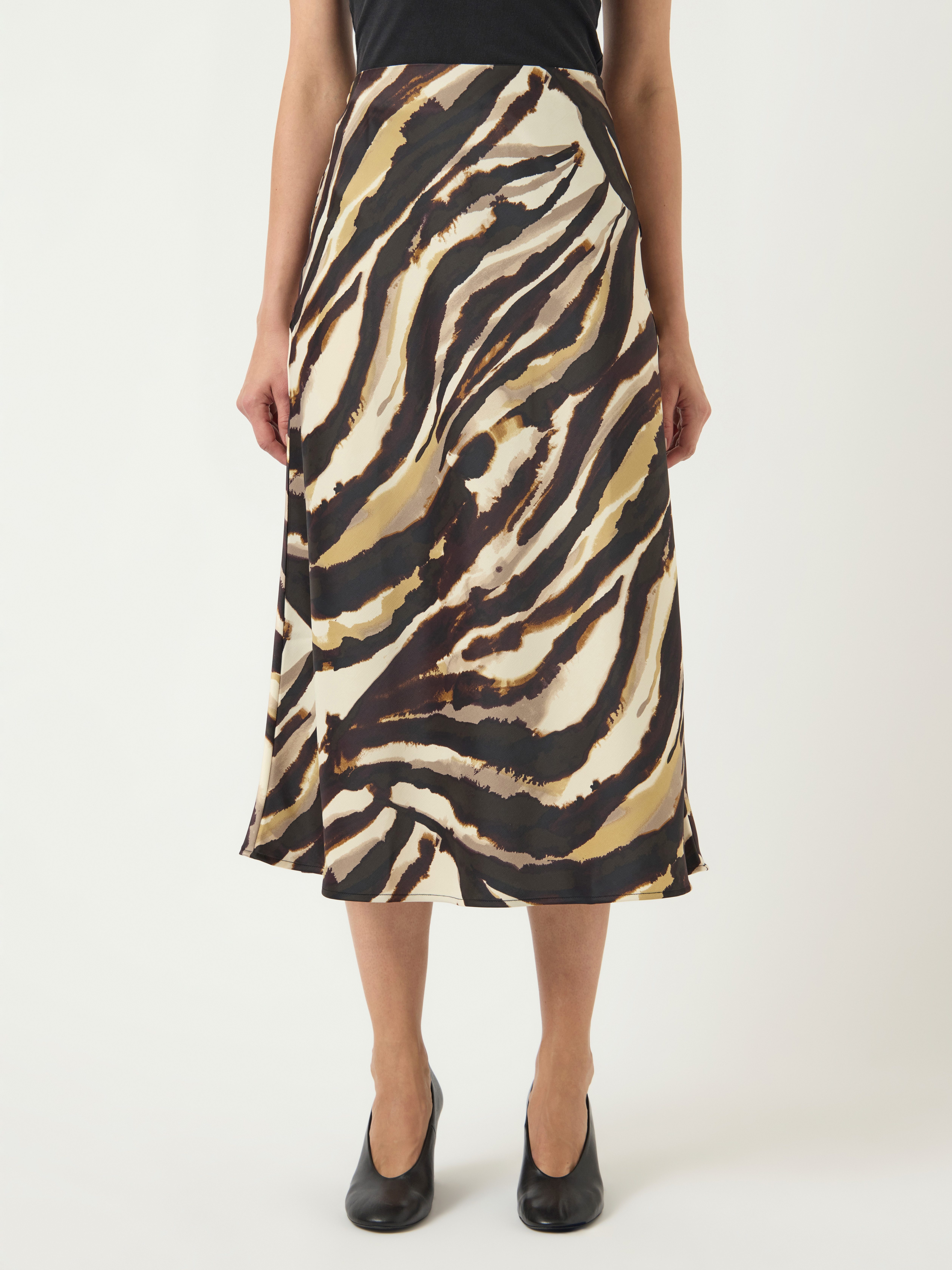 Y.A.S Midirock YASPELLA HW MIDI SKIRT S. NOOS