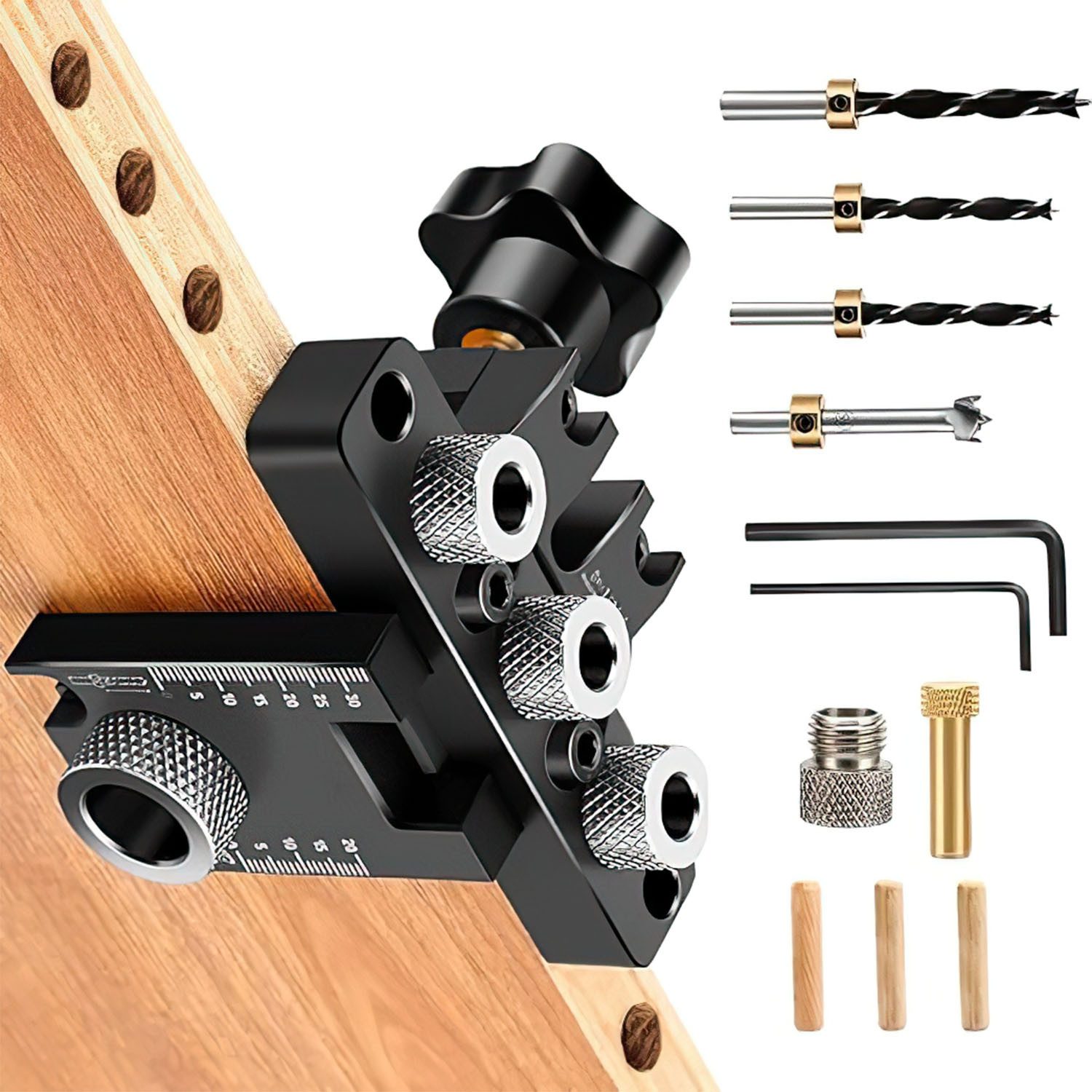 Refined Living Bohrersatz Bohrschablone Bohrhilfe Holzdübel günstig online kaufen