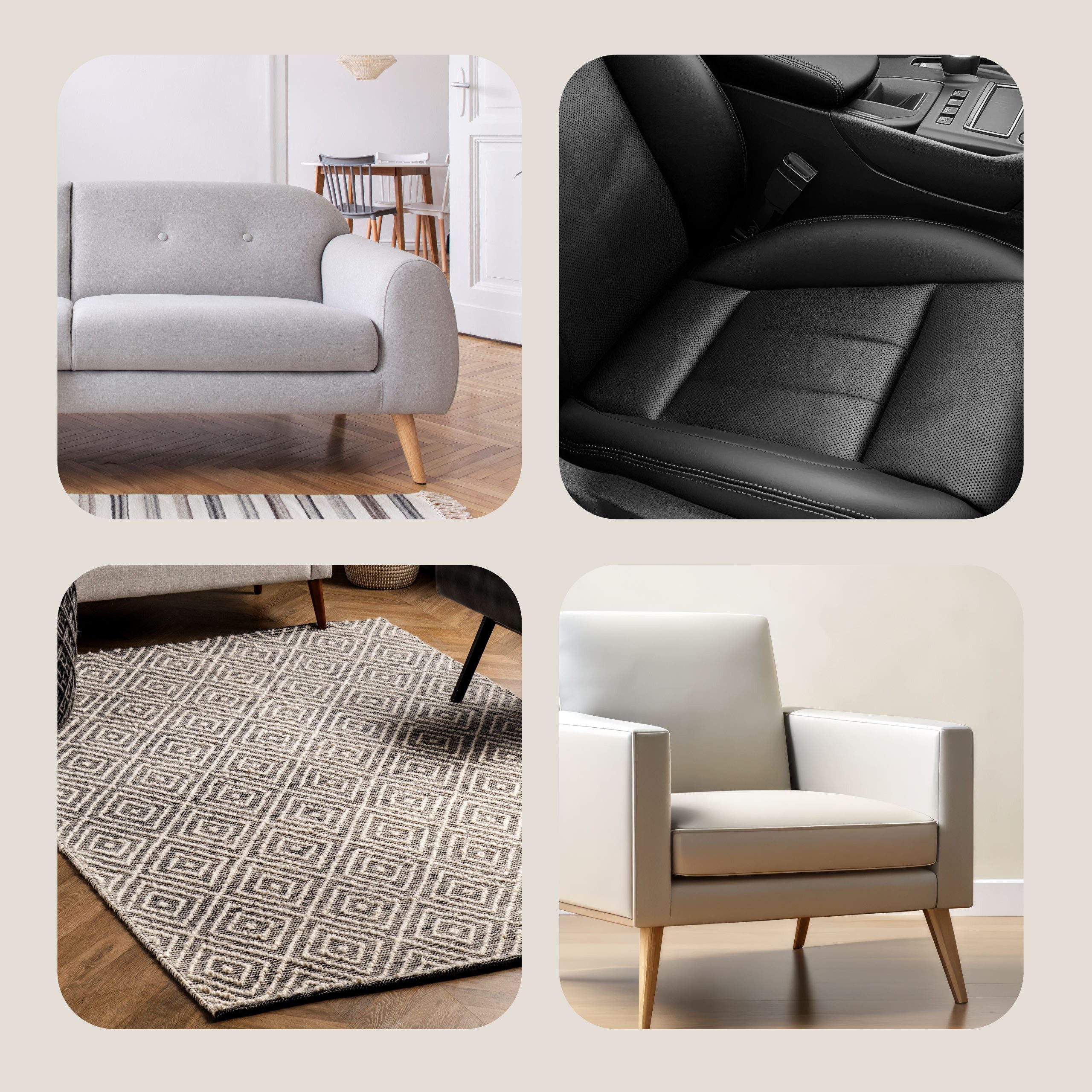 Zeegma Wasch-Sauger ZONDER WASH GREY, 1400 W, beutellos, mit Beutel, Blasfunktion/Leistungregulierung 800-1400W/4L Wassertank