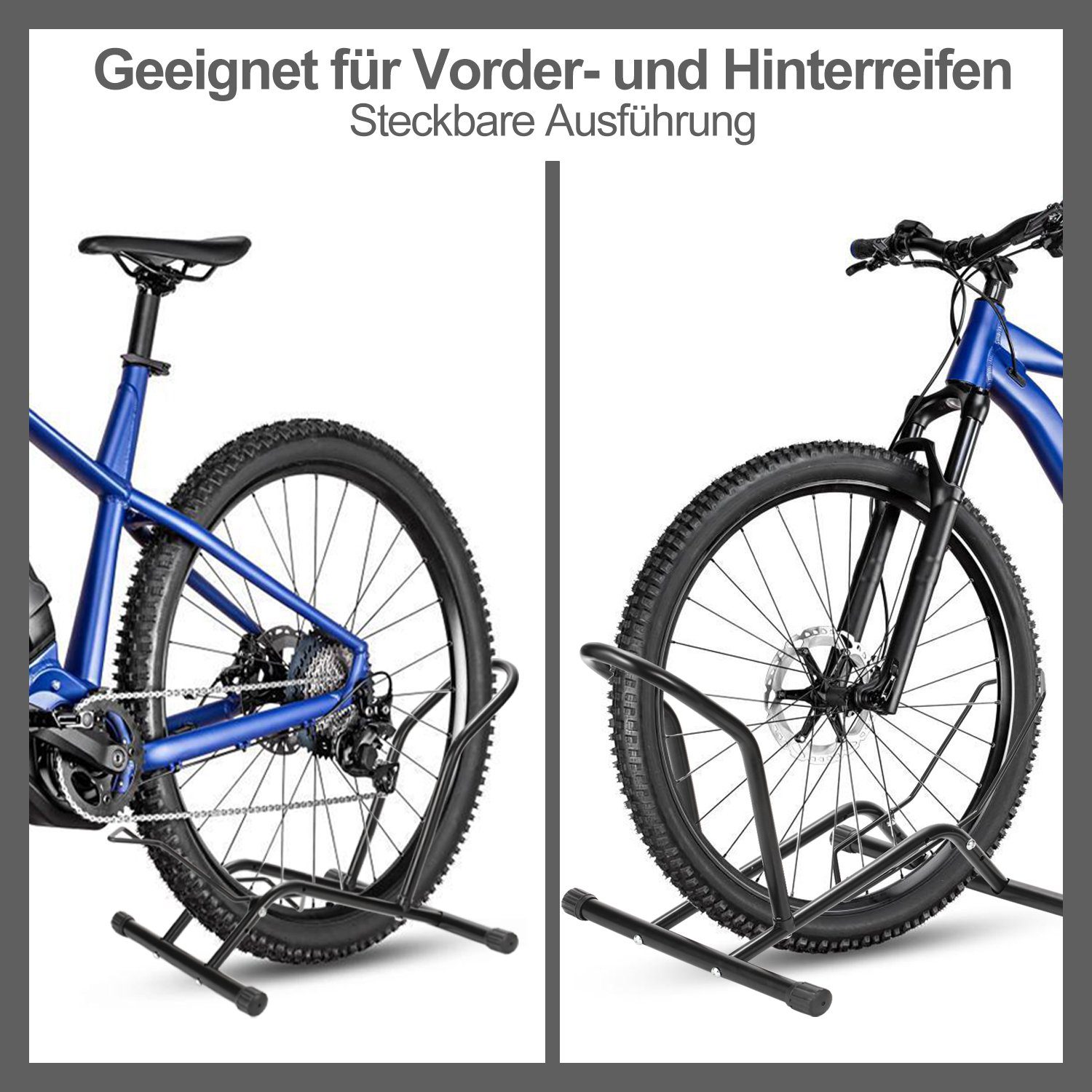 Bettizia Fahrradständer Radständer für 16 bis 29 Zoll Fahrräde (Set, Set),  Rtschfest und Stabil, Rtschfest und Stabil