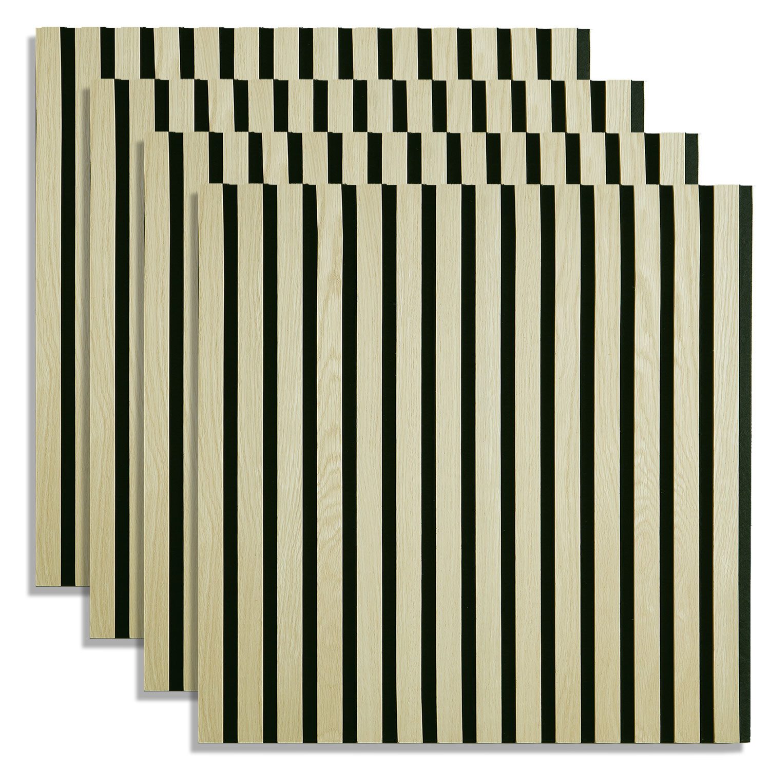 Homestyle4u Wandpaneel 60x60/60x120 cm 1/2/4 Akustikpaneelee günstig online kaufen