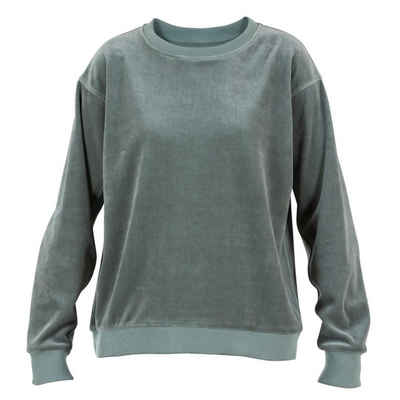 Blue Sportswear Rundhalspullover Manning Velvet Nicki Sweatshirt Nicky-Shirt