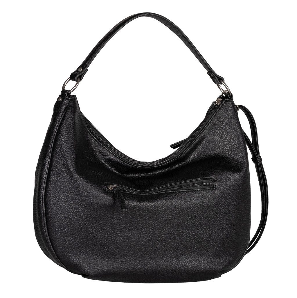 Gabor Hobo Rosina, Umhängetasche, Schultertasche mit markantem Metal-Emblem