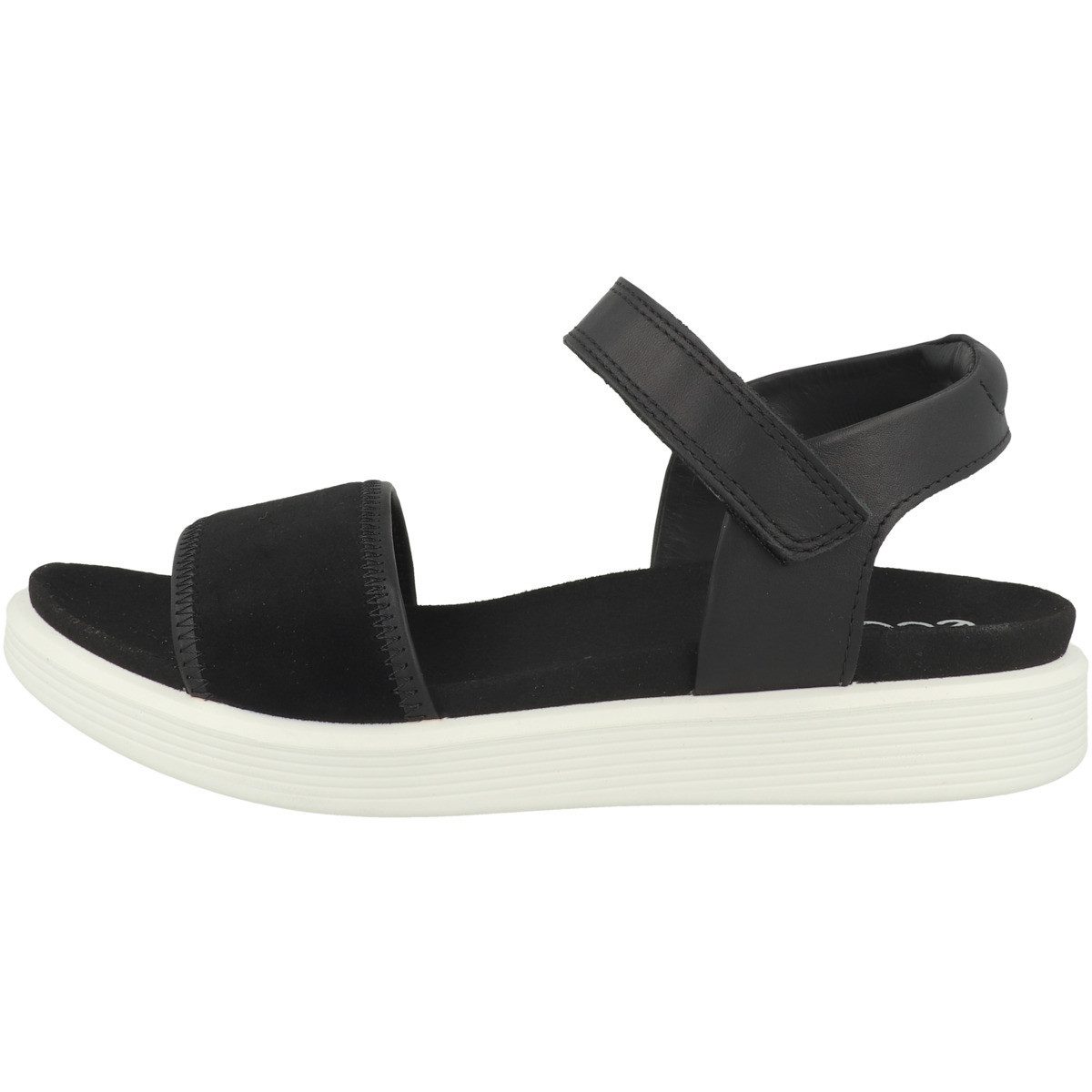 Ecco Soft Damen Sandale Sandaletten, Sommerschuhe, Badeschuhe, Riemchen, Schlappen