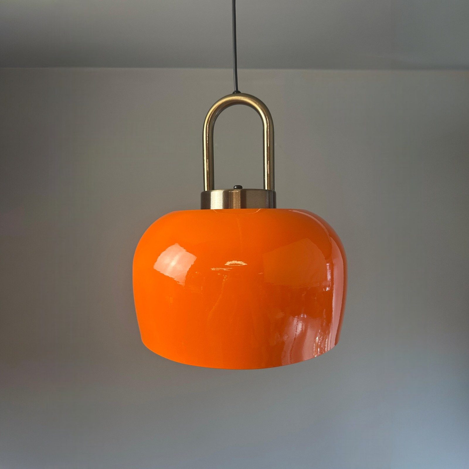 Bamyum Pendelleuchte Bamyum Pendelleuchte Vintage I Kreis I Metall Ø30 cm Lampe, ohne Leuchtmittel