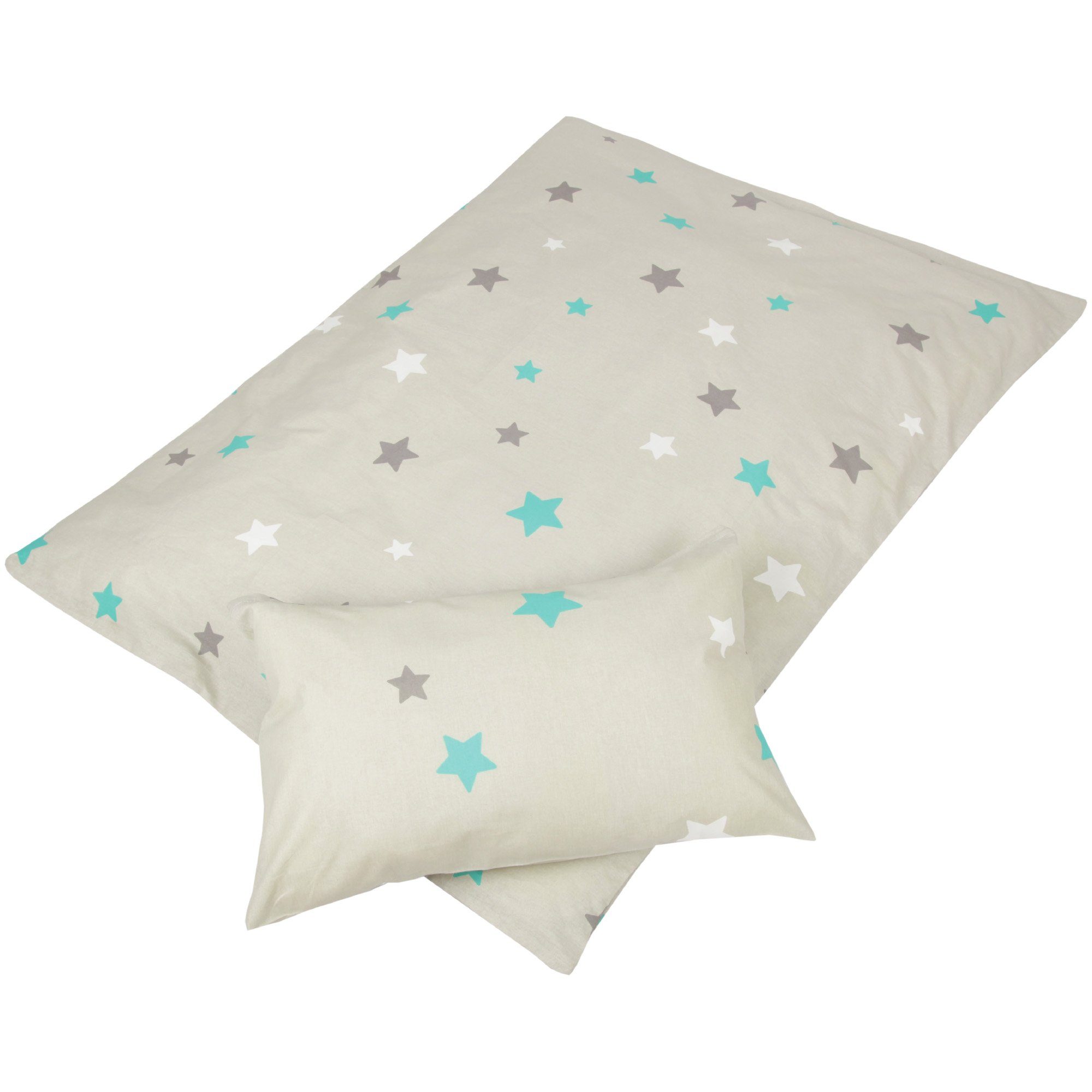 Bestgoodies Kinderbettdecke + Kopfkissen Kinder Betten-Set günstig online kaufen