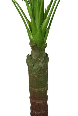 Kunstpalme Künstliche Palme Areca 180 cm große Künstliche Pflanze Palme, Arnusa, Höhe 180 cm, fertig im Topf