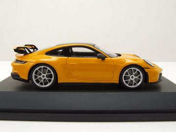 Schuco Modellauto Porsche 911 (992) GT3 gelb Modellauto 1:43 Schuco, Maßstab 1:43