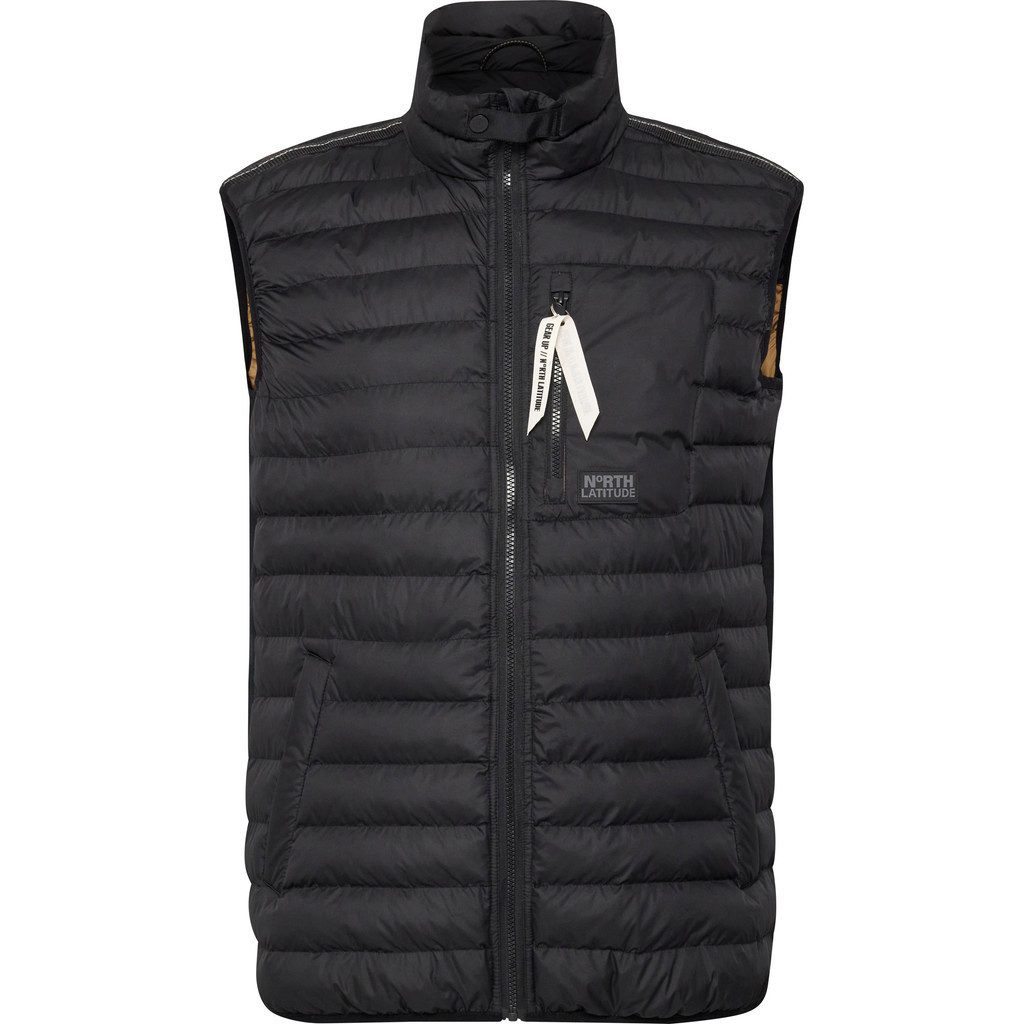 north 56 4 Funktionsweste North Latitude Puffer gillet Schwarz