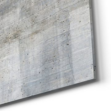 DEQORI Magnettafel 'Unverputzte Zementtextur', Whiteboard Pinnwand beschreibbar