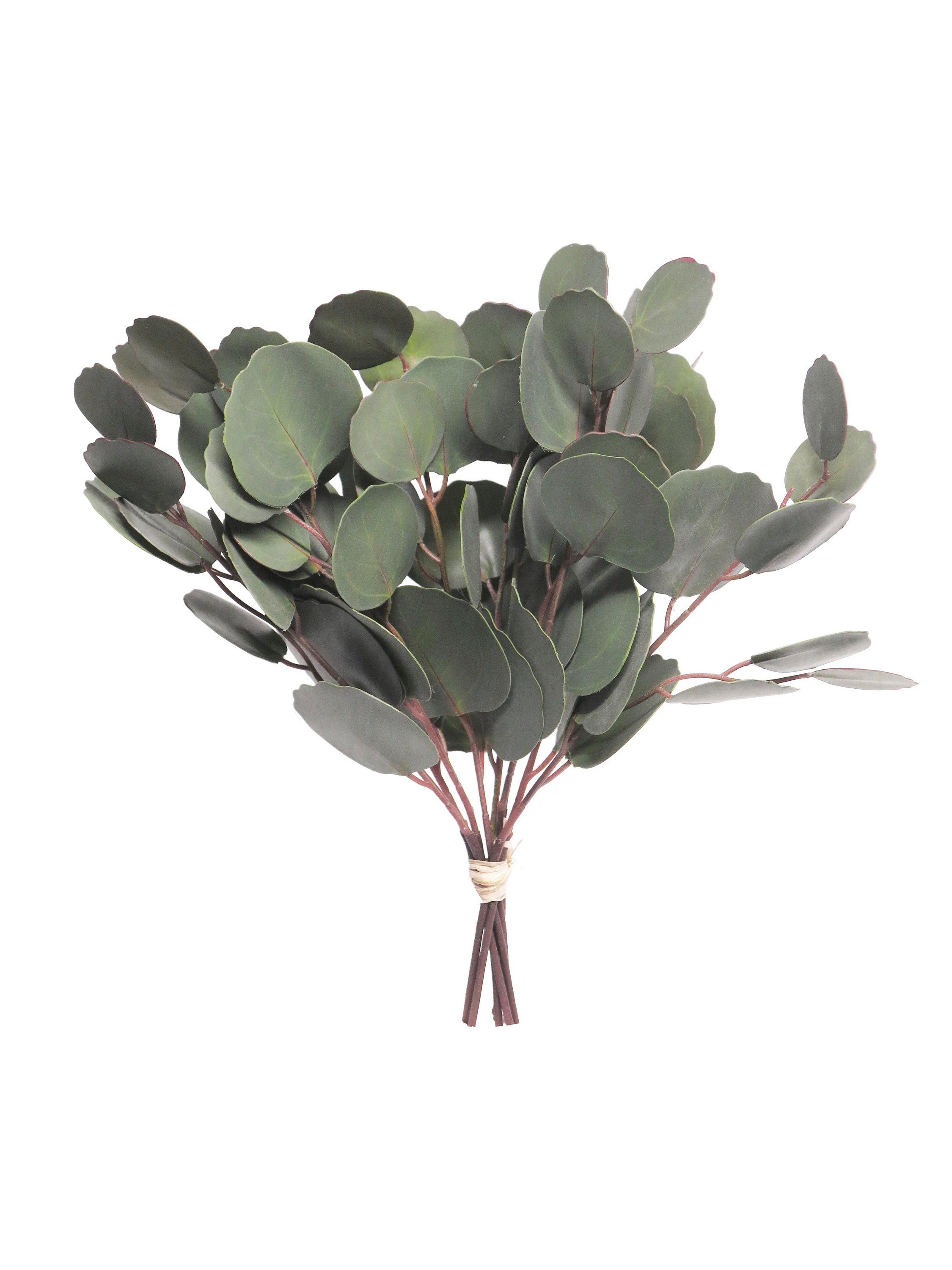 Kunstzweig Eukalyptus Eubia, 30 cm, 4 Stück