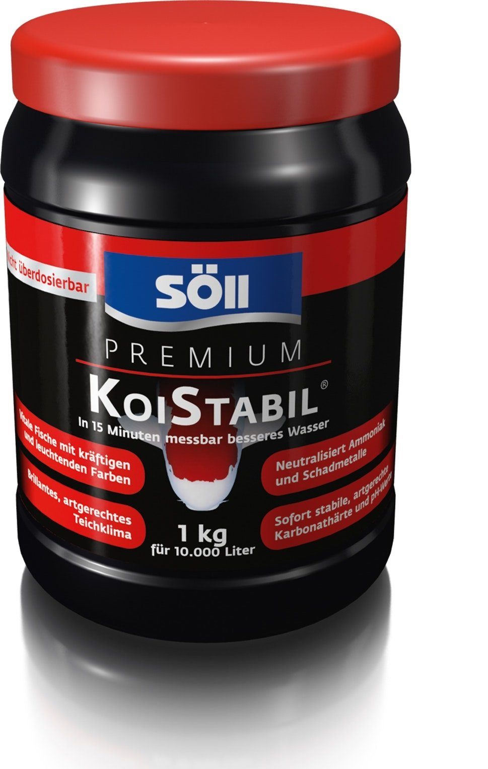 SÖLL Teichpflege Söll Teichpflege 1 Kg Premium KoiStabil Wasseroptimierer für 10 Qbm