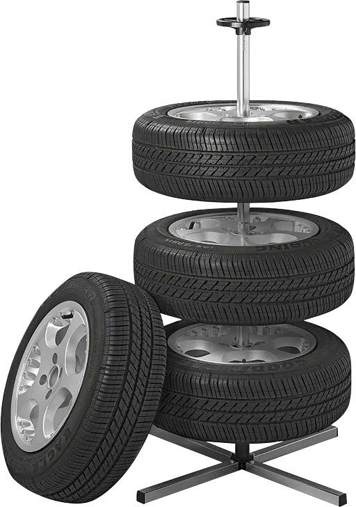 IWH XXL, mm Kunststoff aus für 295 Reifen, Stahl, Reifenständer Aluminium, für bis 4 Reifen Reifenbreite, 4 Felgen Felgenbaum samt