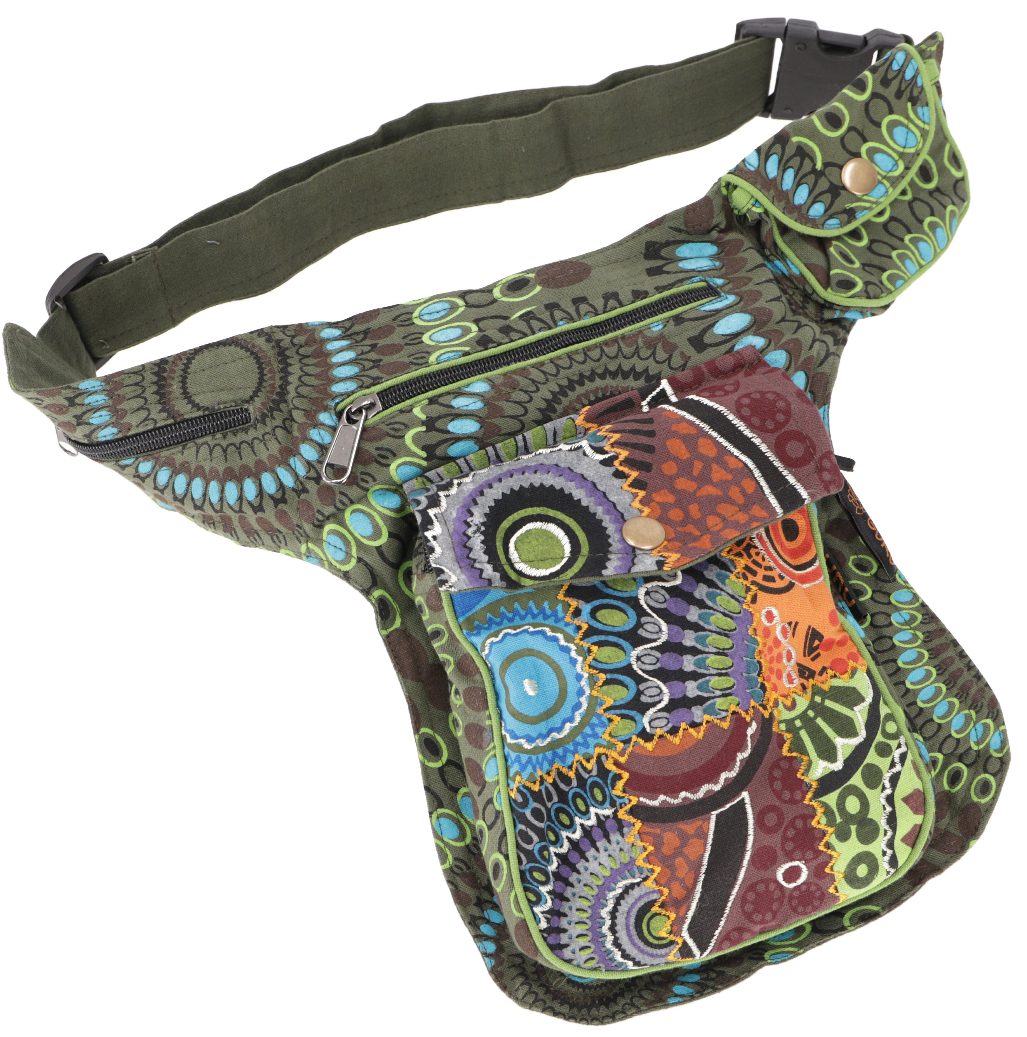Guru-Shop Gürteltasche Stoff Sidebag & Patchwork günstig online kaufen