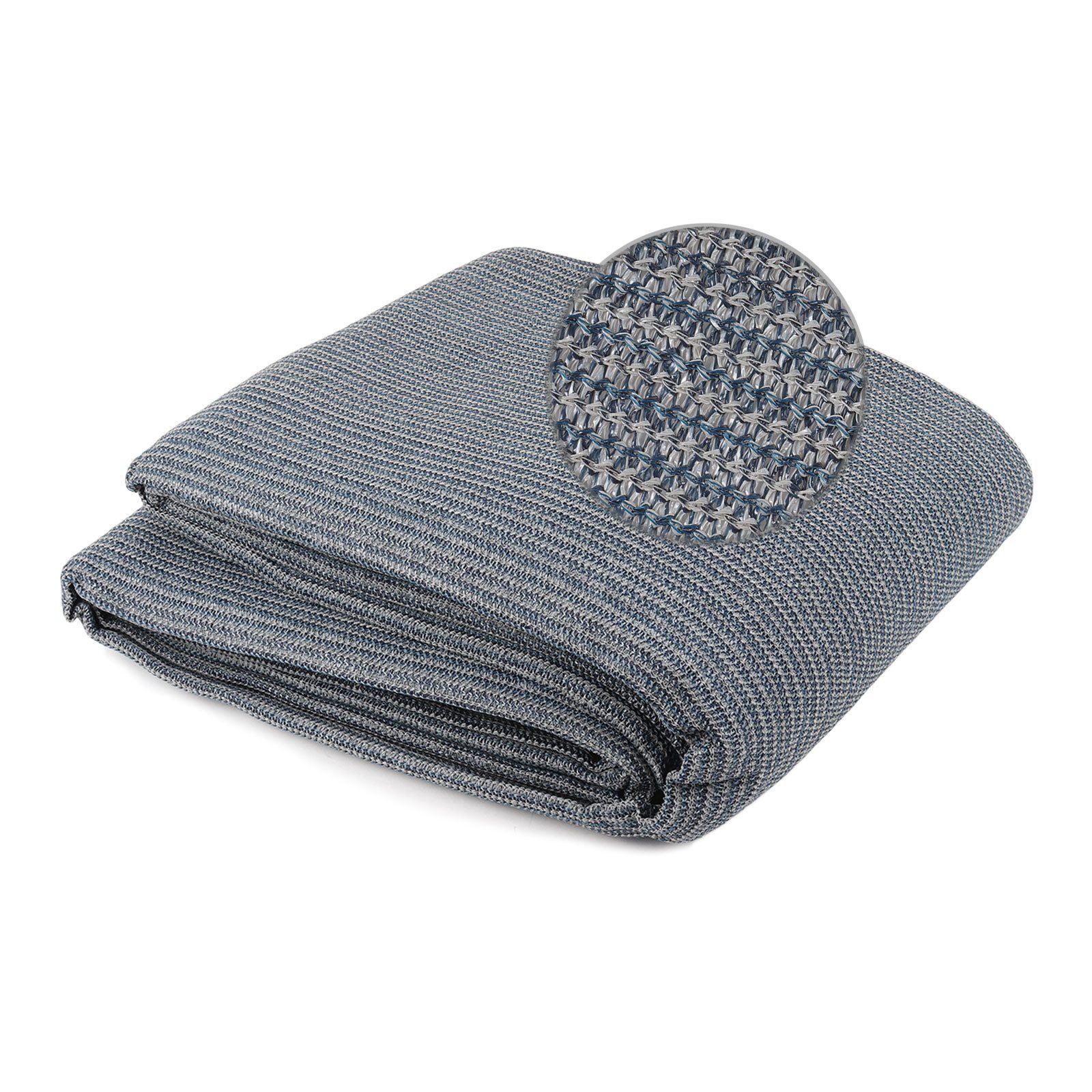 Wamovo Outdoorteppich Wamovo Vorzelttepich 2,5x5m Zeltteppich Campingteppich Zeltboden Campi, rechteckig