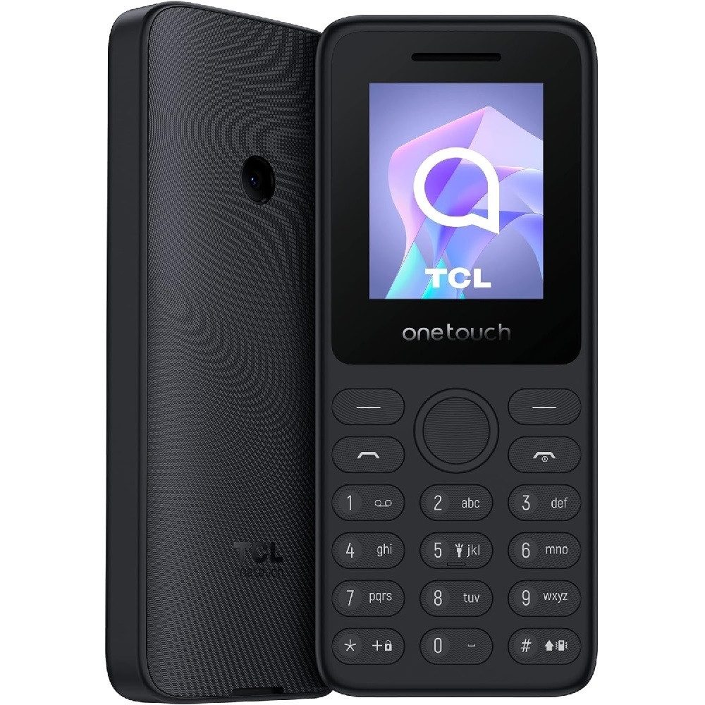 TCL TCL T301P OneTouch 4021 2G, grau - Kompaktes Handy. Smartphone (1.77 Zoll, Kompakte Tastenhandy Bauform)