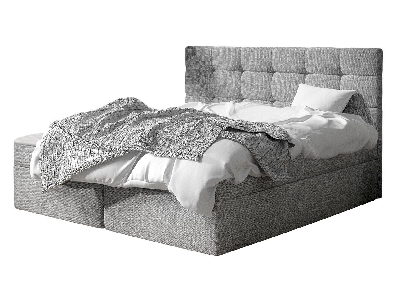 MIRJAN24 Boxspringbett Luanda (Bonell-Matratze und Topperr), günstig online kaufen