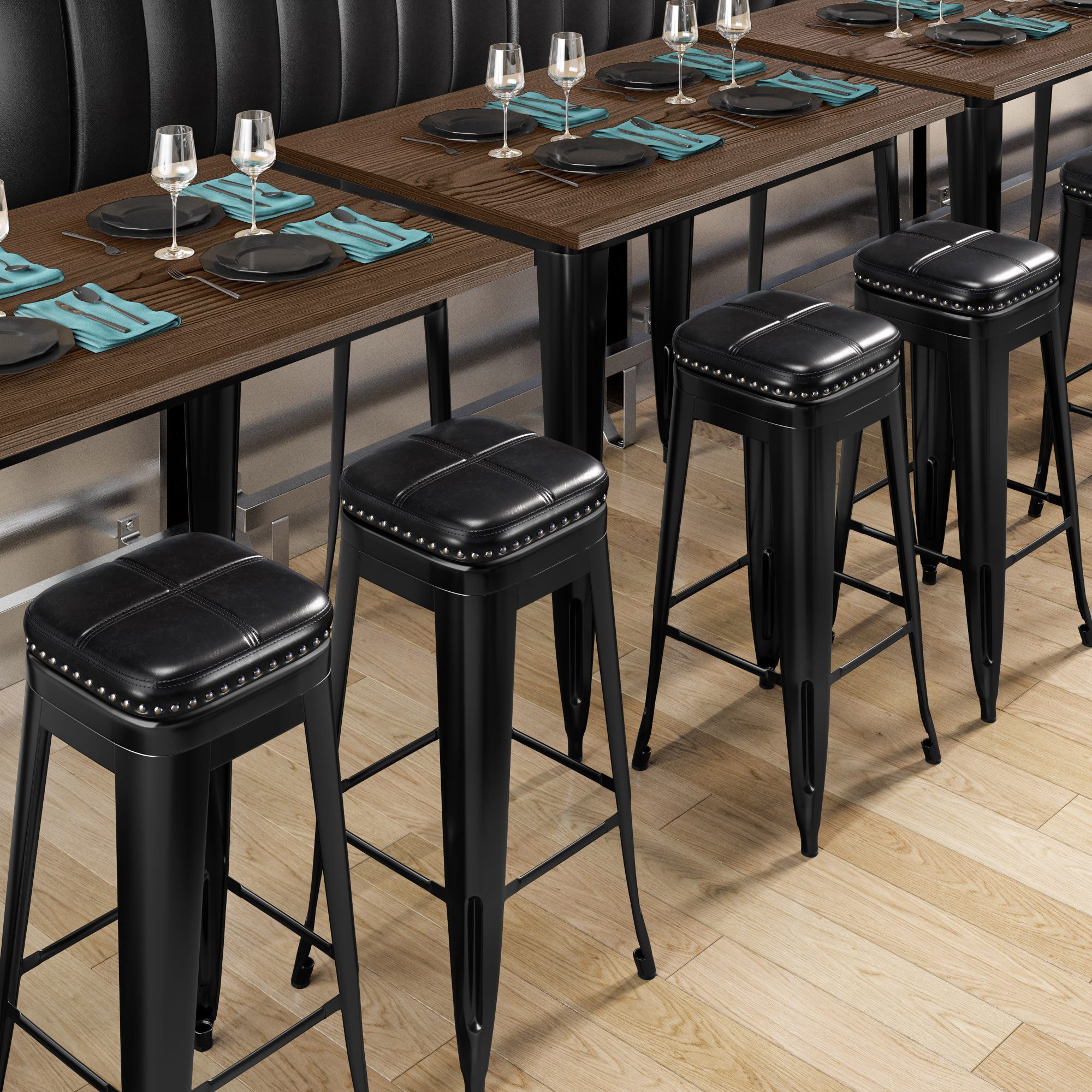 GGMMÖBEL Gartenlounge-Hocker CALIFORNIA