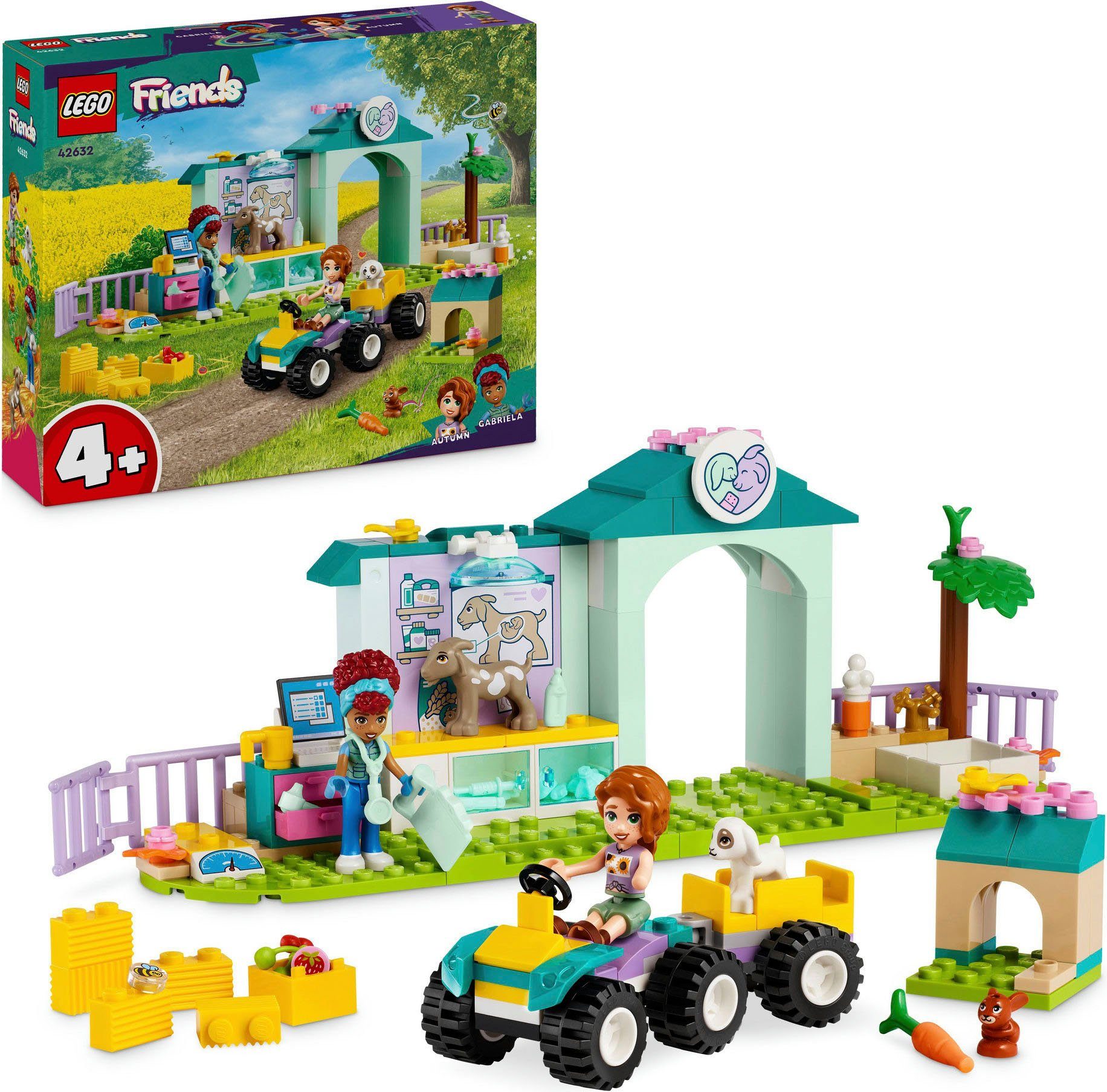Farmtierklinik (42632), LEGO Friends Konstruktionsspielsteine