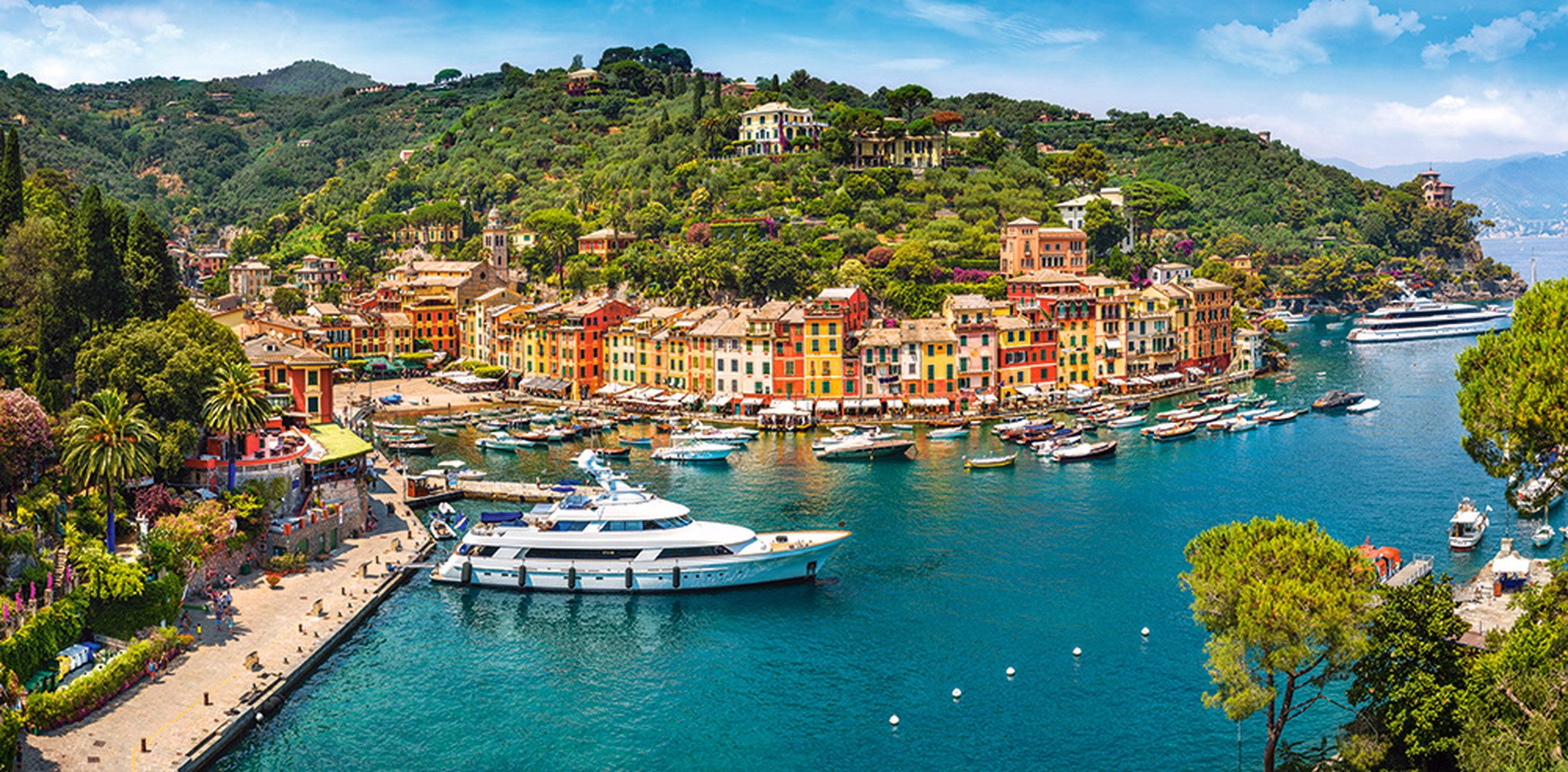 Castorland Puzzle Panorama von Portofino, Puzzleteile
