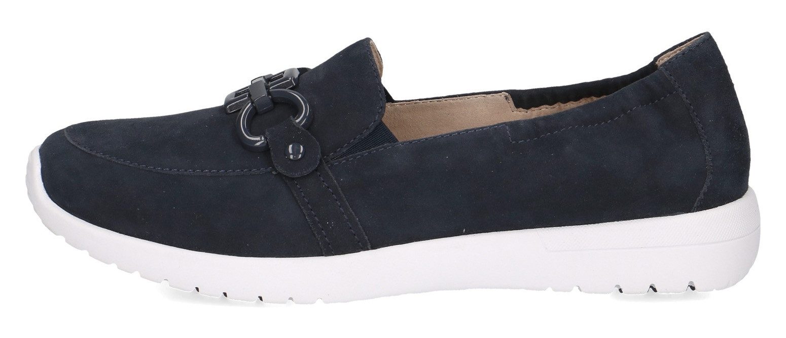 Caprice Slipper, Schlupfschuh, Freizeitschuh, Halbschuh mit schöner Zierschnalle