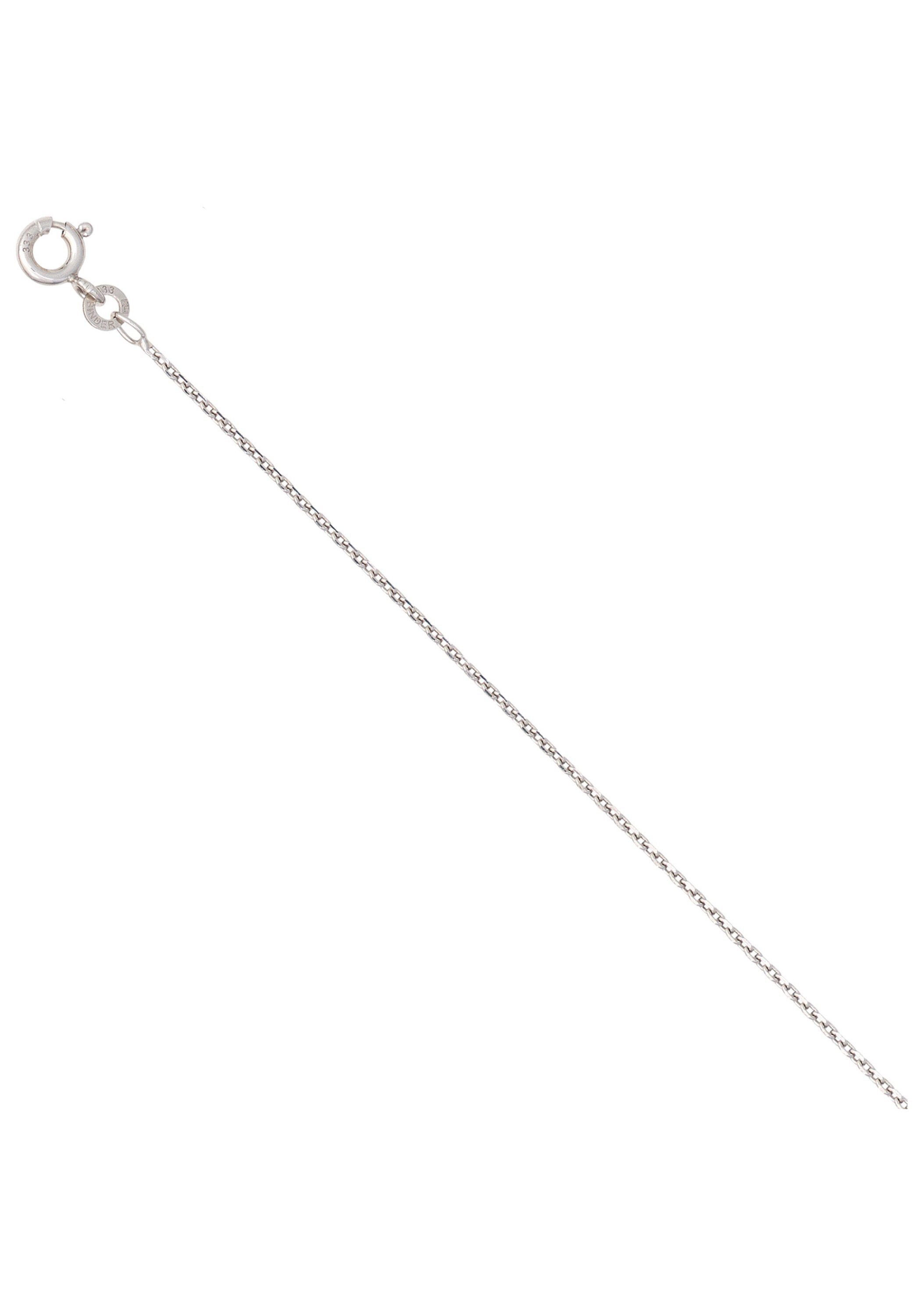 JOBO Goldkette, Ankerkette 333 Weißgold 50 cm 1,3 mm günstig online kaufen