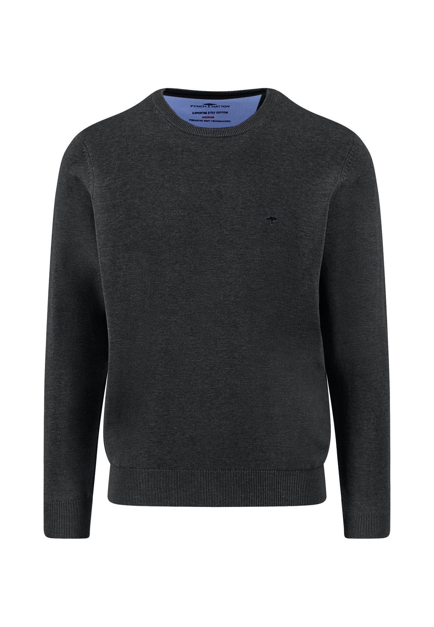 FYNCH-HATTON Strickpullover O-Neck, Superfine günstig online kaufen