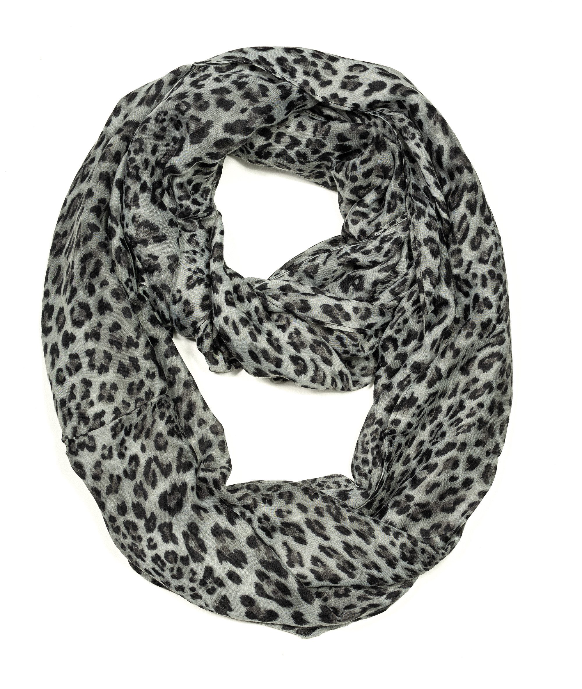 Cassandra Accessoires Loop Rundschal "Leo", mit modischen Animalprint günstig online kaufen