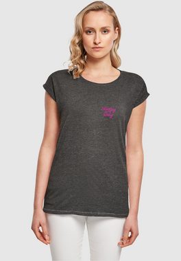Merchcode T-Shirt Merchcode Damen Ladies WD - 8 March Extended Shoulder Tee (1-tlg)