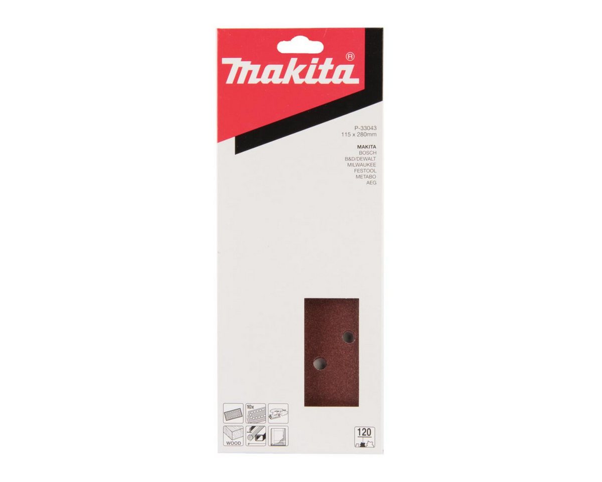 Thumbnail - Makita Akku-Multifunktionswerkzeug Schleifpapier 115 x 280 mm K120, Produkt, Makita, Makita Werkzeug und Geräte für Heim...